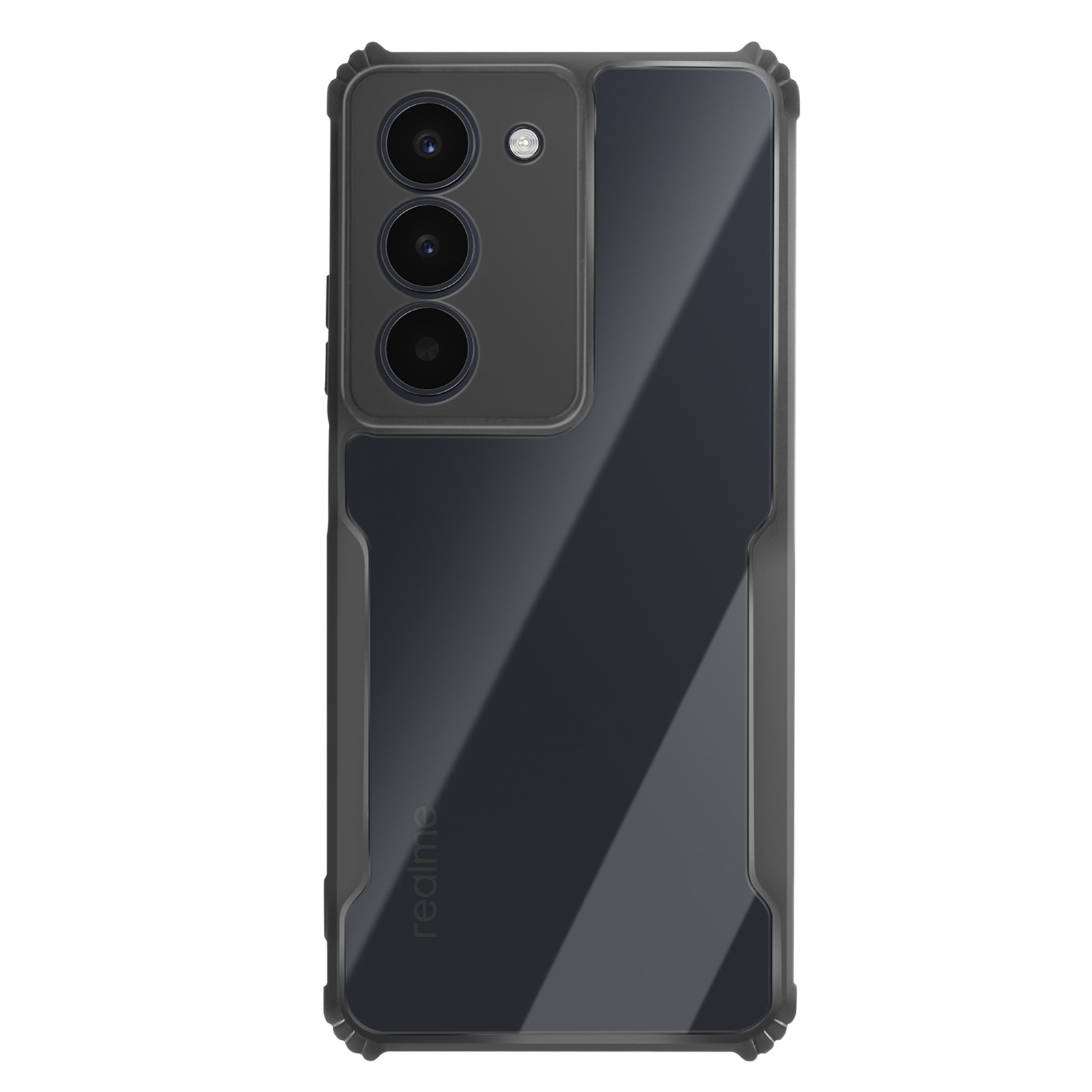 Coque Silicone Fine Pour Realme 14X 5G / C71 / C73 / C75 - Avec Film, Marque Htdmobiles, Neuf Et Protectrice