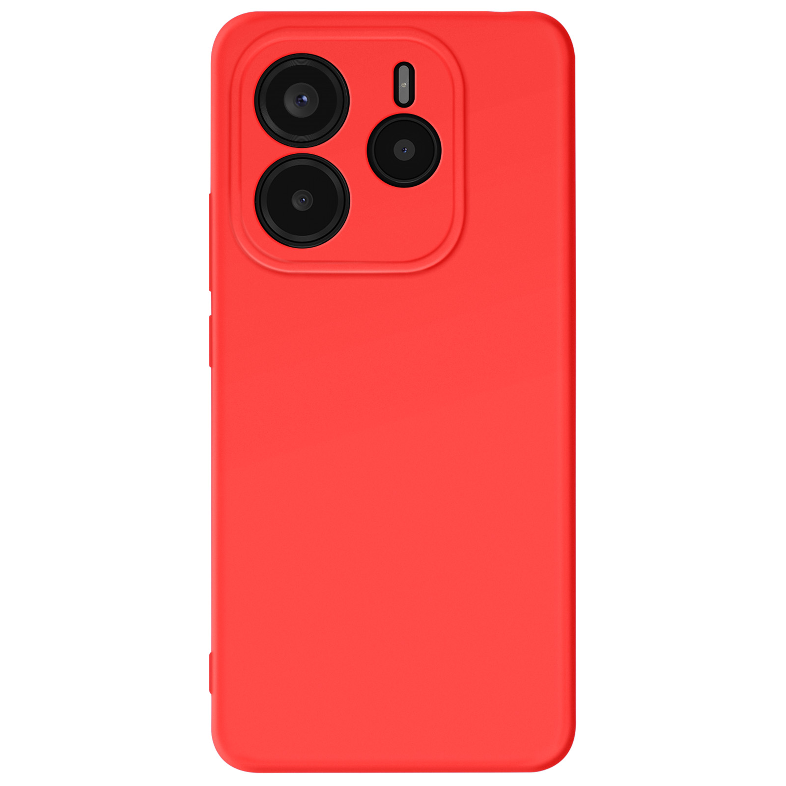 THIYUFUNS Cover per Xiaomi Redmi Note 14 5G con 2 Pezzi Vetro Temperato Pellicola Protettiva,Liquid Silicone TPU Custodia Cover per Xiaomi Redmi Note 14 5G - Viola