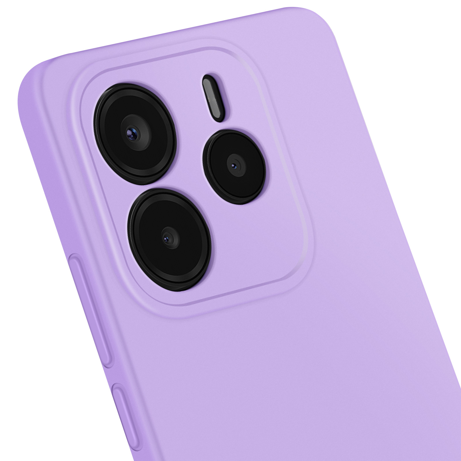 ILING Ragazza Cover per Xiaomi Redmi Note 14 4G, Colorato Custodia con Elegante Pattern di Rose, Brillantini Strass, Ultrasottile Morbido Silicone TPU Bumper Antiurto Case (Blu