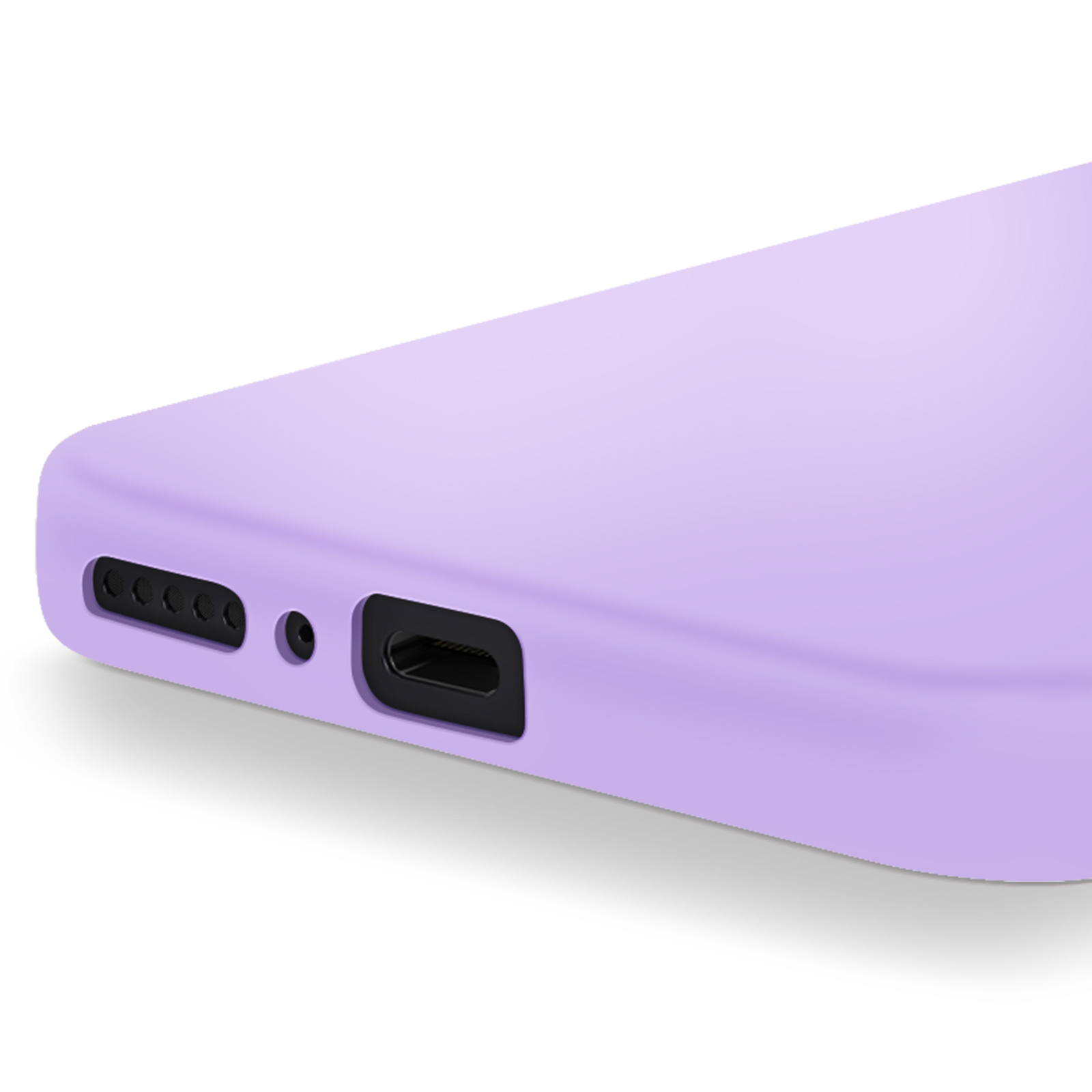 Mixroom Cover Per Xiaomi Redmi Note 8T, Custodia In TPU Morbida Con Stampa Farfalle Viola, N199 - 4