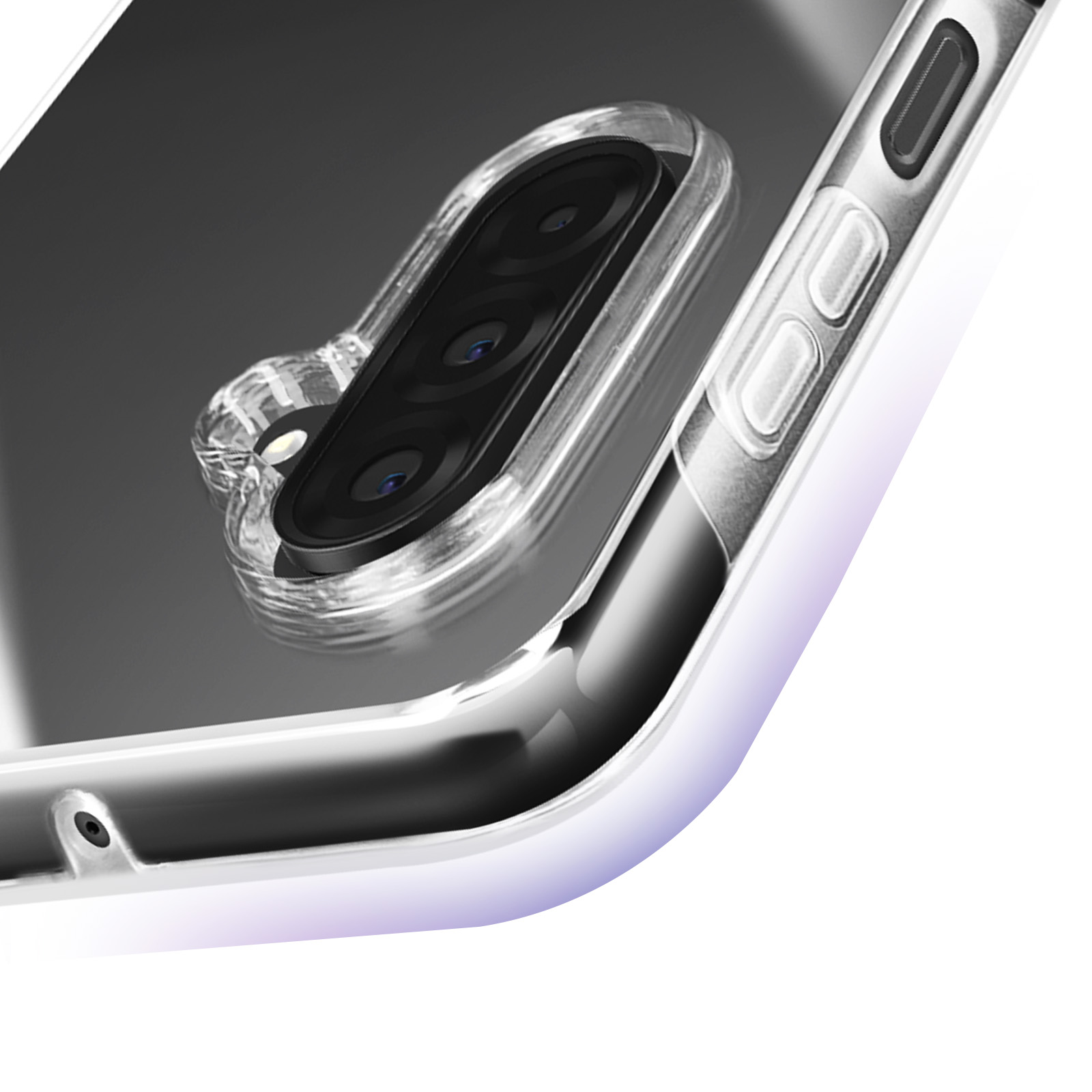 Custodia IPhone Con Vetro Temperato Custodia Ultra Slim + Pellicola Vetro Temperato Per IPhone 5/6/7/8/X/Plus - Protezione Totale Trasparente Protezione IPhone 5 6 7 8 X Plus