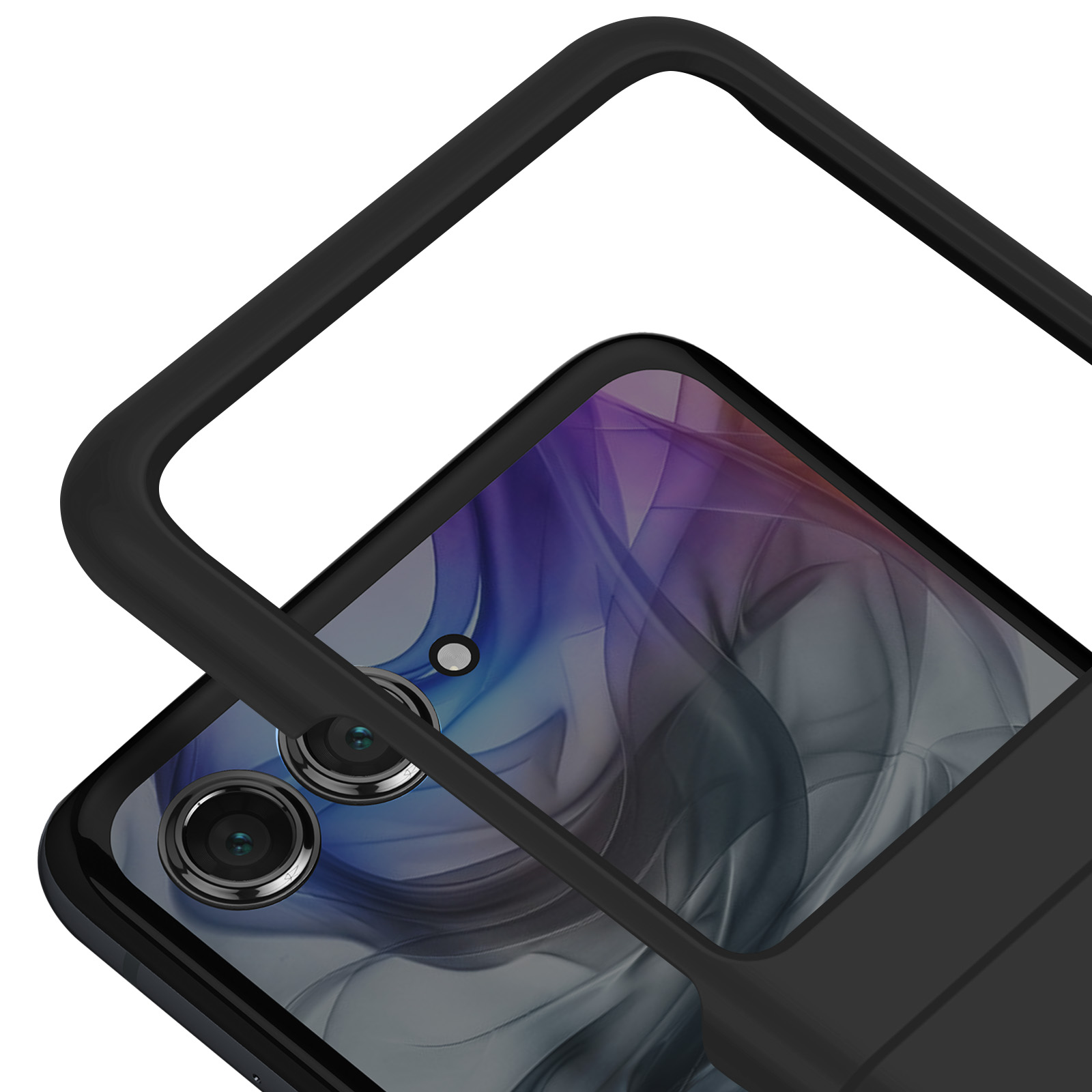Custodia Rigida Antiurto Cimo Per Motorola Moto Z Play XT1635 - Doppio Strato