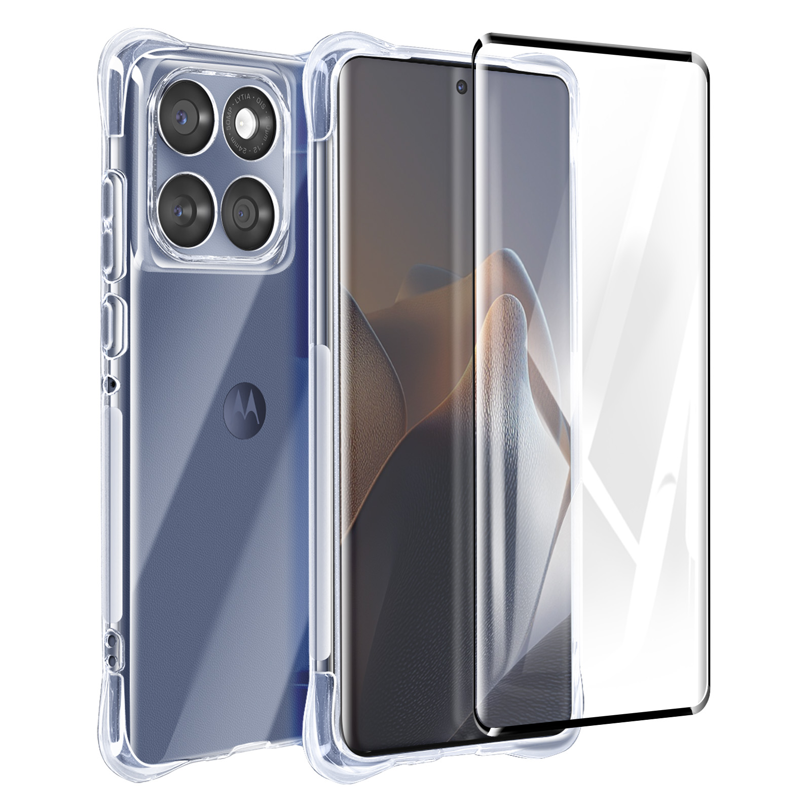 Custodia Trasparente TPU per Motorola Edge 50 Fusion - Protezione