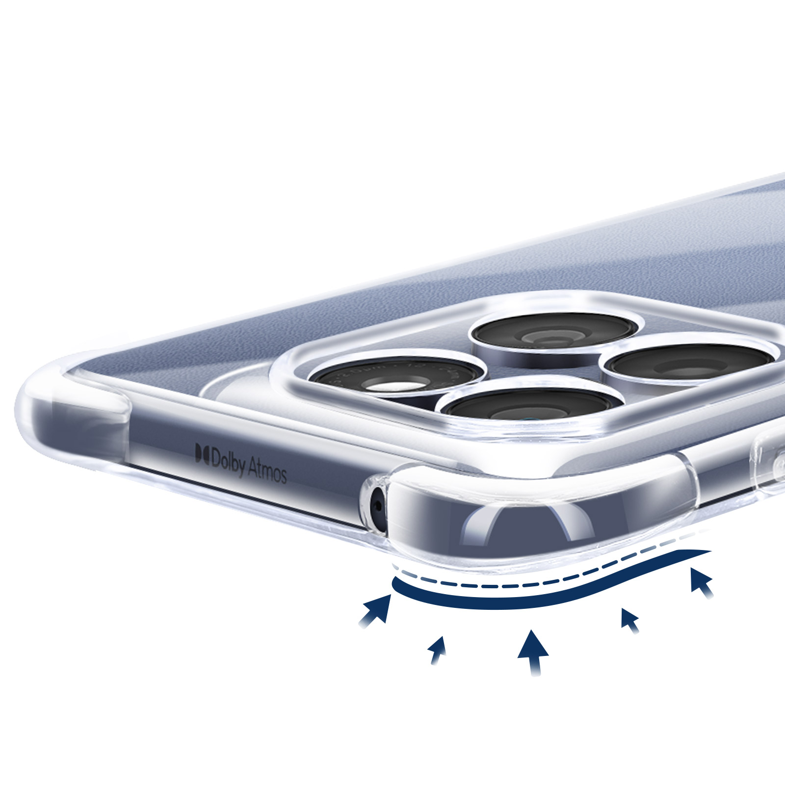 CAXKJE Custodia per Nokia XR21 (6.50 Pollice) + Pellicola Vetro