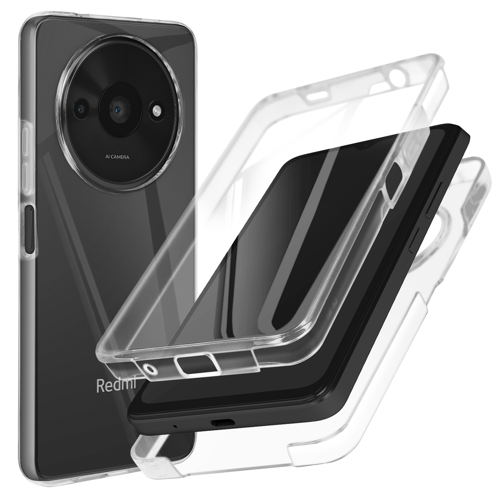 Cover-Discount Xiaomi Redmi A3 - Custodia Con Molti Slot Per Carte Di Credito Xiaomi Redmi A3 Cover Sm 52440597