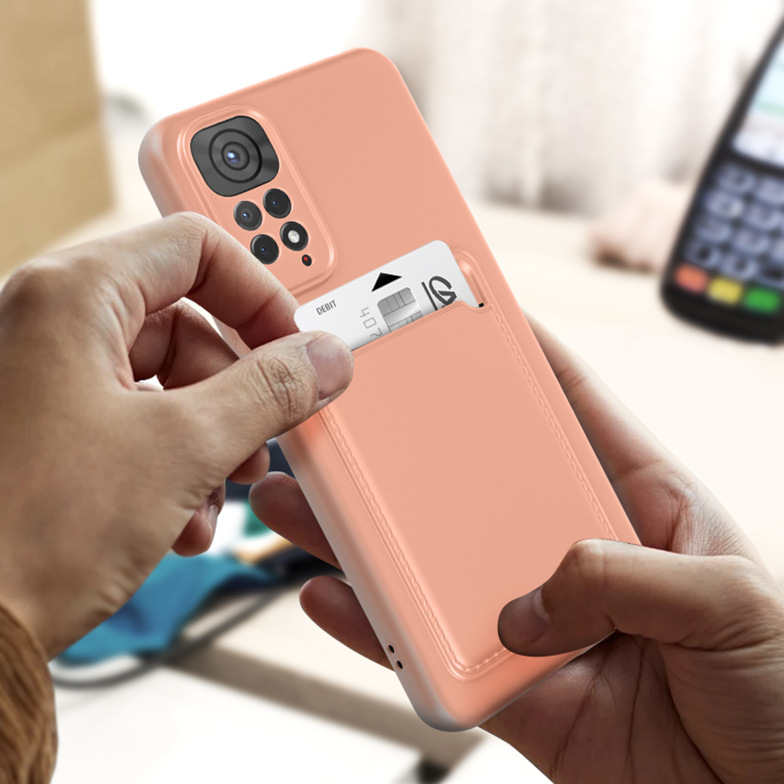 Coque En Silicone Renforcé Imprimée Compatible Xiaomi Redmi Note 11 4g Citation 06