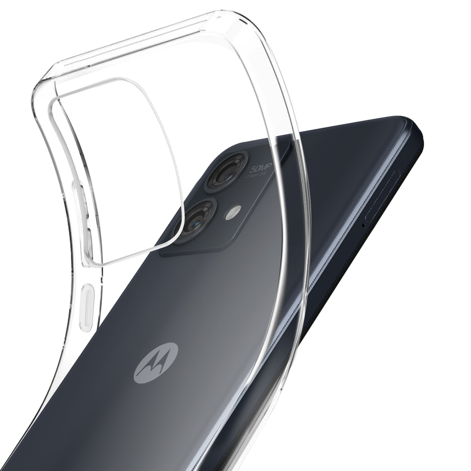 Xiltlly Cover per Motorola Moto G84 5G 6.5, Trasparente Custodia Antiurto Silicone Ultra Sottile Morbido, Bumper Resistente Anti-Graffio Sottile Morbida TPU Protettiva Case per Motorola Moto G84 5G