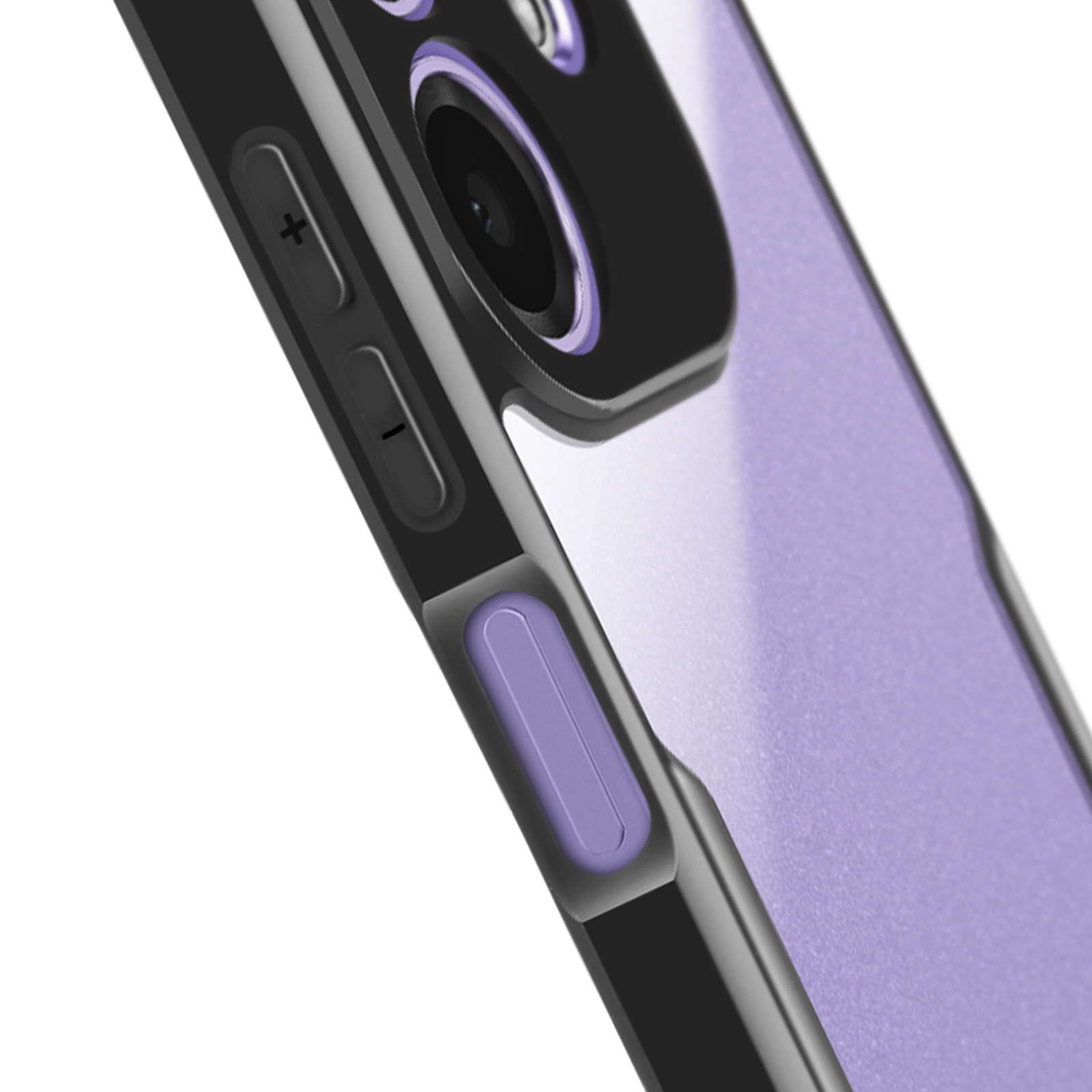 GOGME Cover Portafoglio Per OPPO A40 4G: Con Gatto In Rilievo, Slot Carte, Blocco RFID E Cinturino, Viola - 2