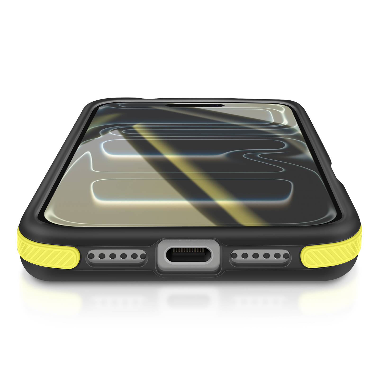 KJYF Cover per Oppo A17 (6.56), Ultra Sottile Morbido Silicone Custodia Anti-Graffio Protettiva Case con 1 Pezzi Pellicola Vetro Temperato per Oppo A17 - Gatto & Tigre
