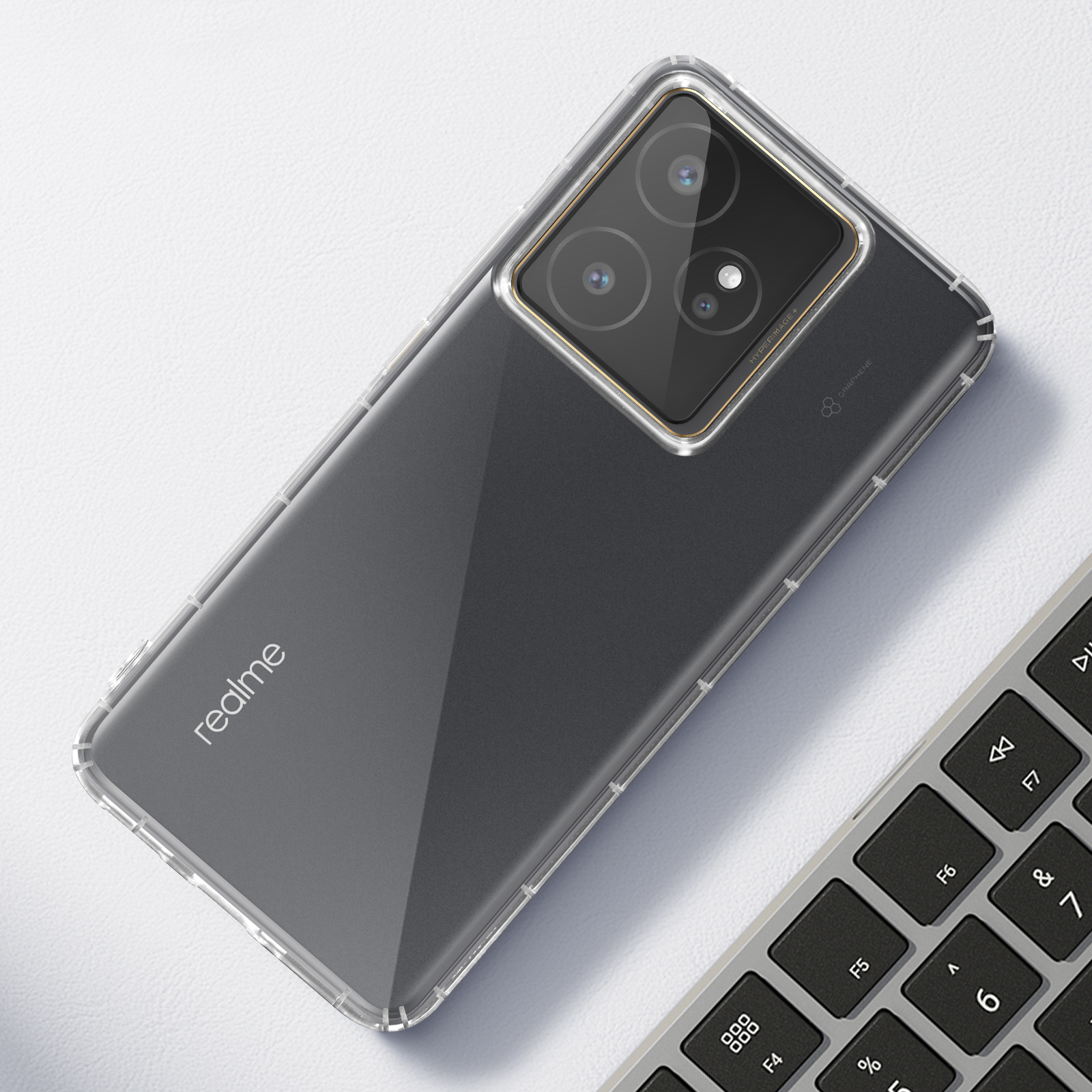Custodia In Similpelle Per Realme GT 7 Pro - Morbida E Resistente, Colore Zaffiro