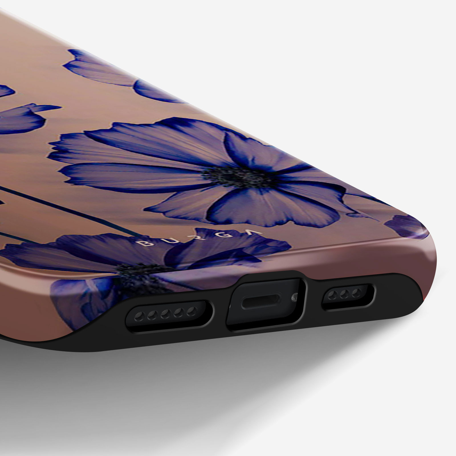 Burga Velvet Night Stofeste Handyhlle Violett fr iPhone 16 Pro -  Switzerland DE