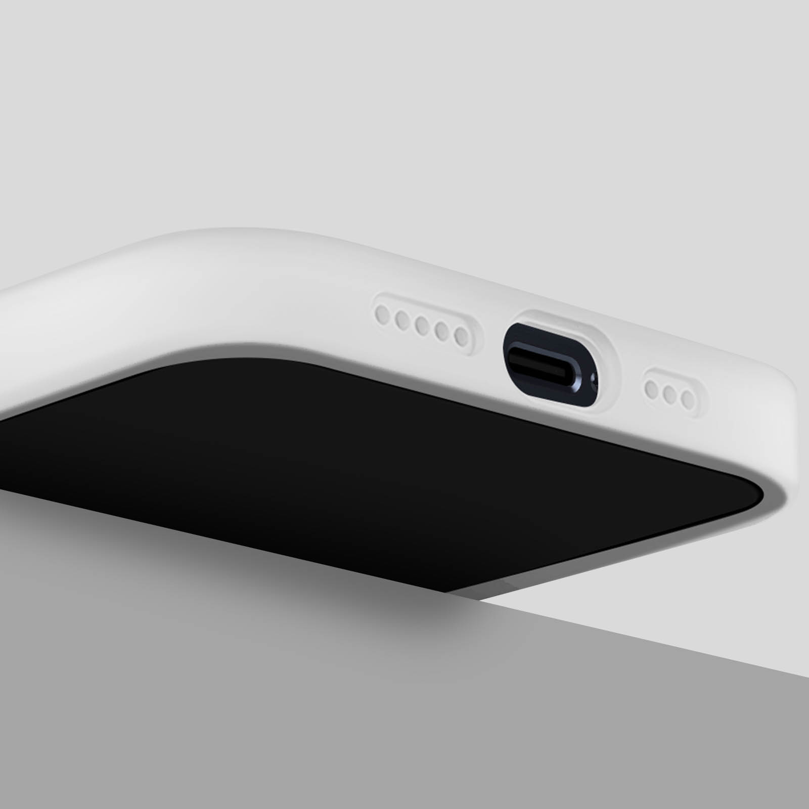 Custodia Sottile Con Effetto Marmo Per IPhone 15 Pro Max - TPU Antiurto Con Protezione Fotocamera - Bianco
