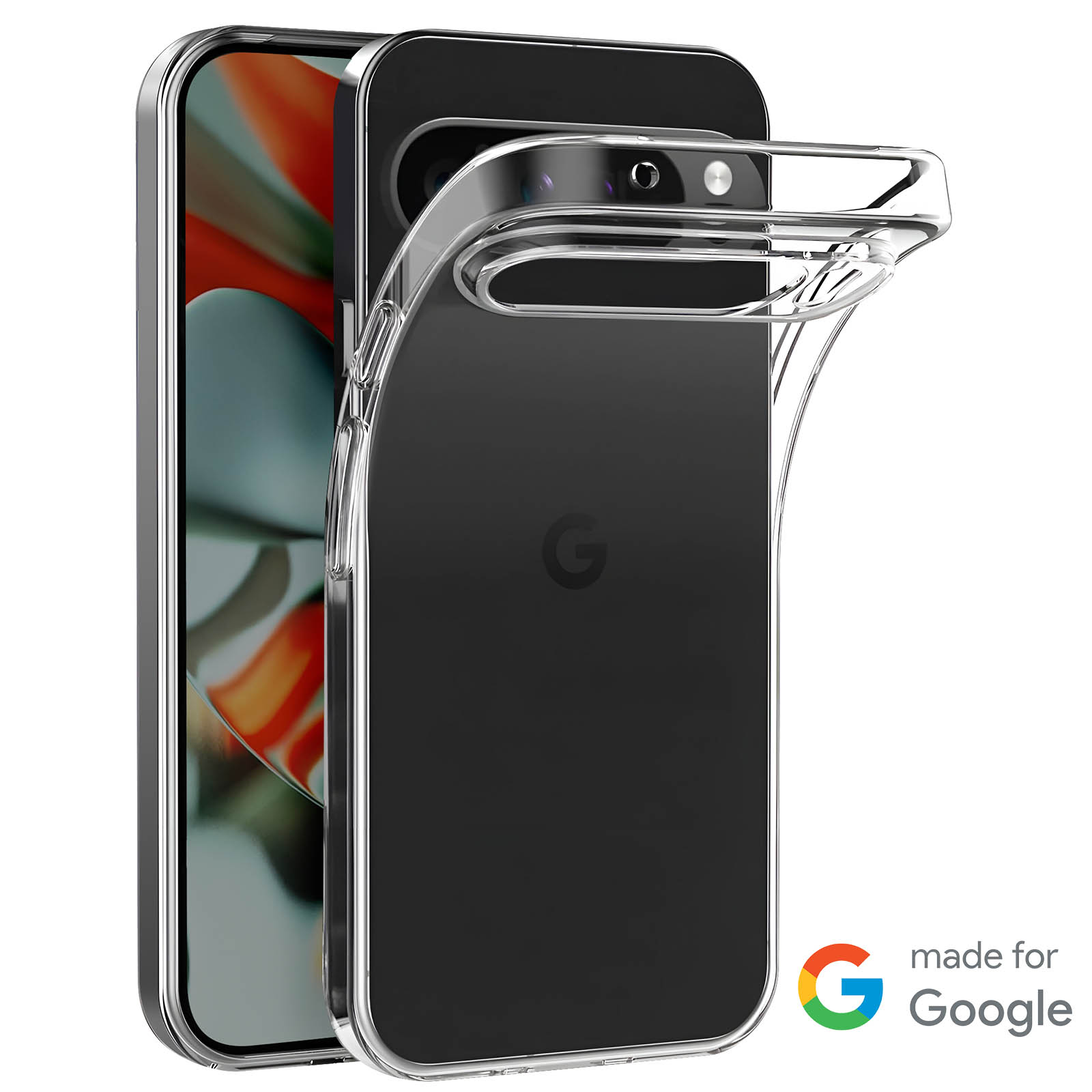 Coque Souple TPU Kwmobile Pour Google Pixel 9 Pro - Protection Anti-chocs