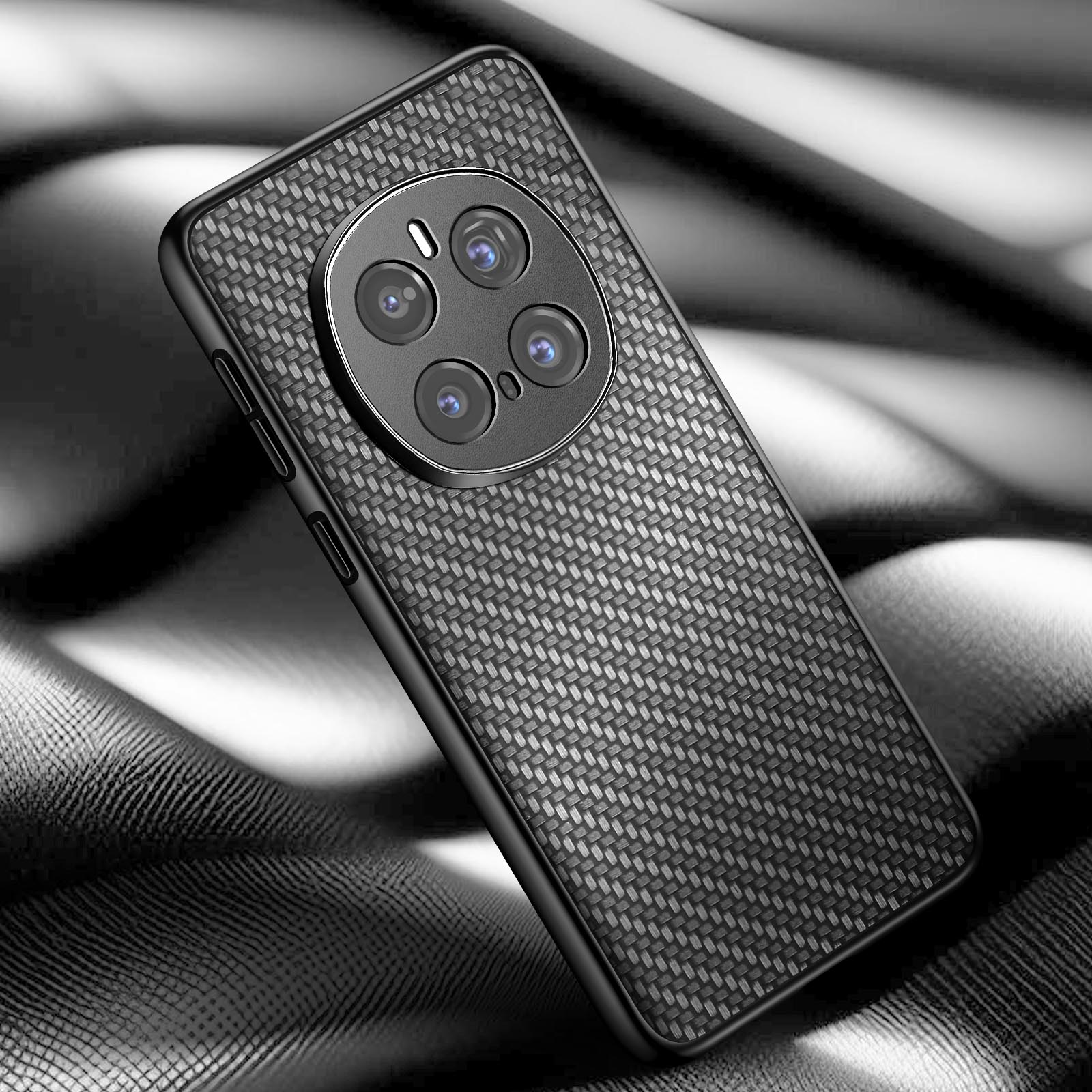 Custodia sottile antiurto in fibra di carbonio per Honor 90 70 50 20 10