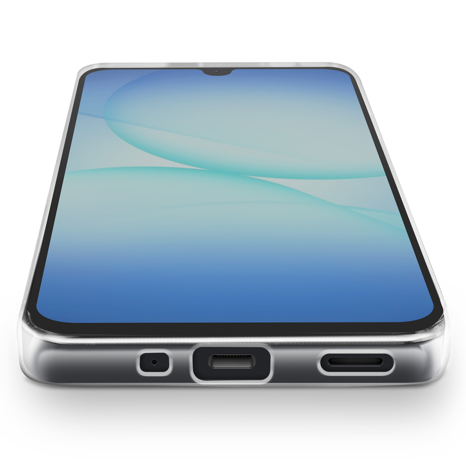 DQG per Oppo A1x 5G Custodia, Nero Ultrasottile Silicone Case TPU Shell