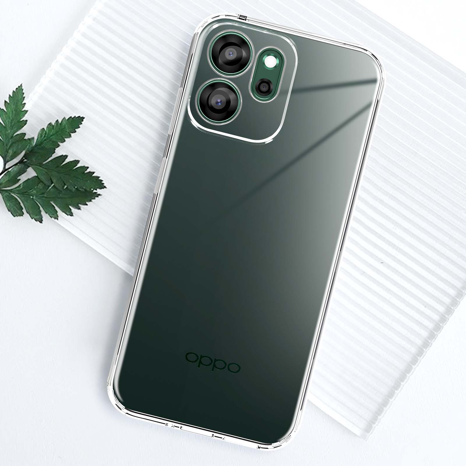 Custodia Morbida In TPU Trasparente Per Oppo Reno7 CPH2371 | 2 Pezzi Cover Ultrasottile In Silicone Antigraffio | Protezione Completa