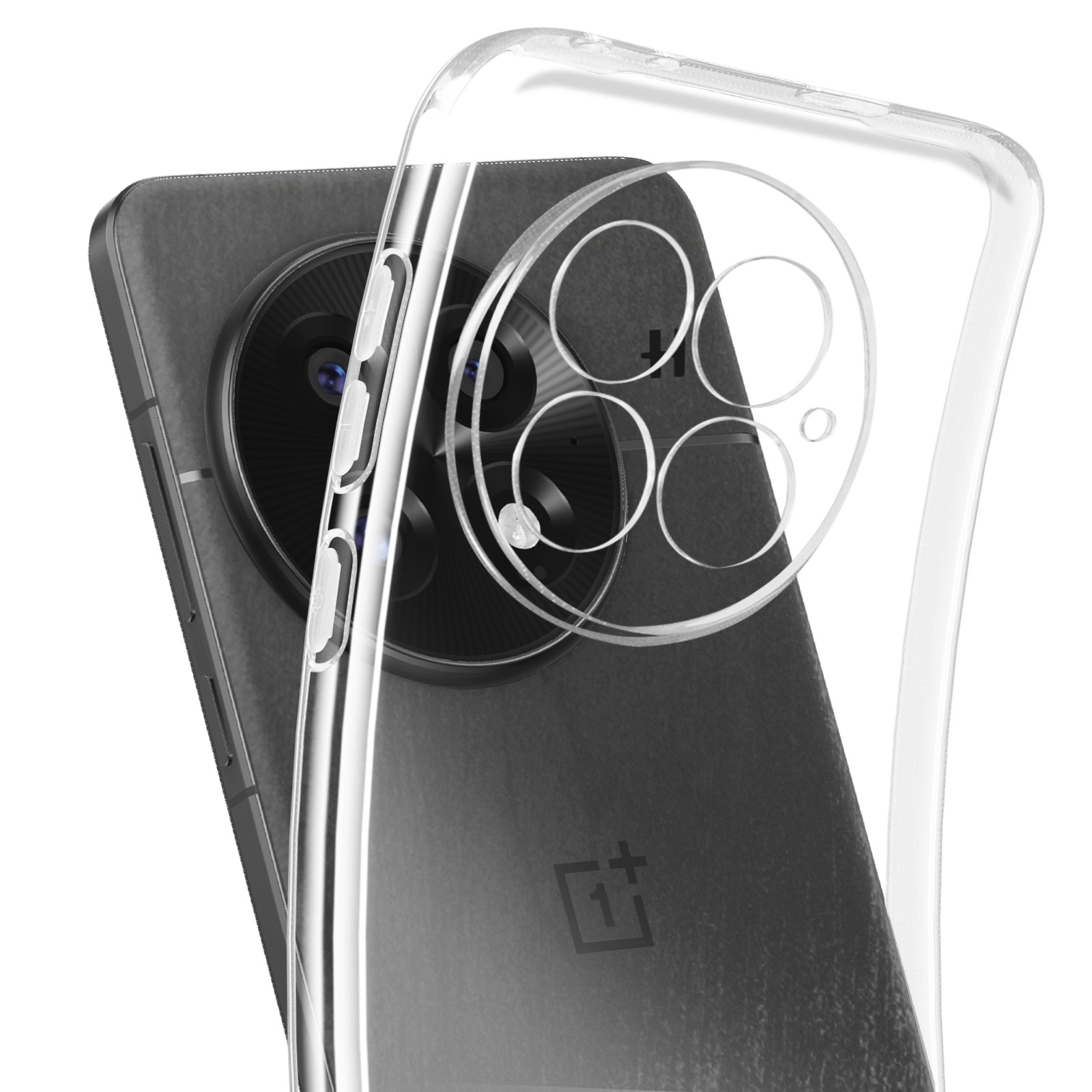 Coque Silicone Fine Transparente Pour OnePlus 13 5G Avec Film écran - Protection Complète