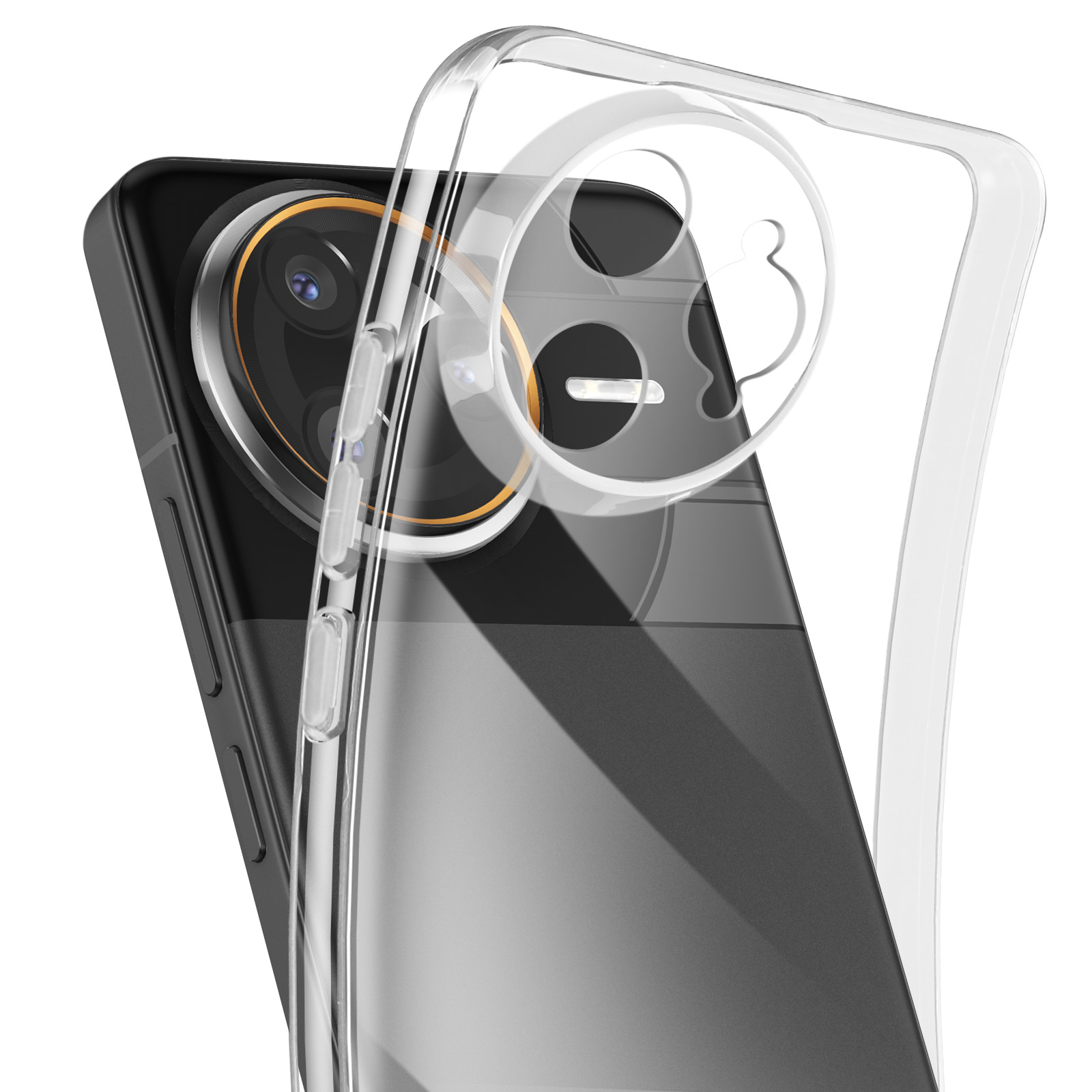 Für Xiaomi 13 Ultra stoßfestes Gehäuse Kameraabdeckung TPU/PC Handyhülle