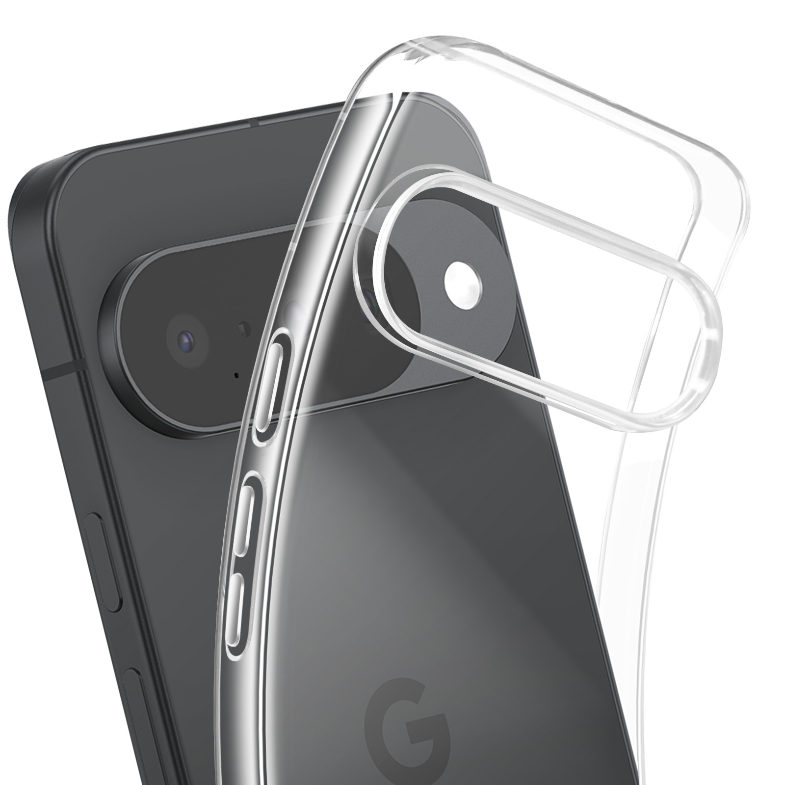 Custodia Trasparente Ultra Slim In Silicone Per Google Pixel 7 Pro - Morbida