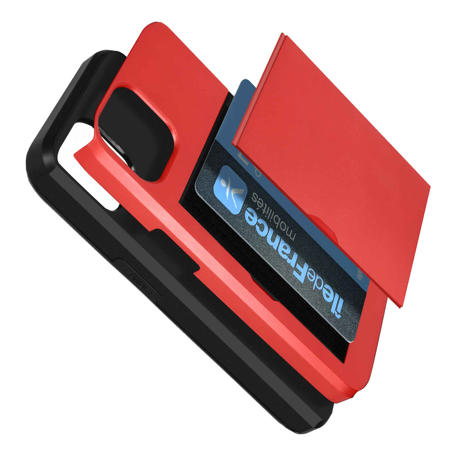 Custodia IPhone 13 Pro Max WIIUKA - Vera Pelle Tedesca Con Portacarte
