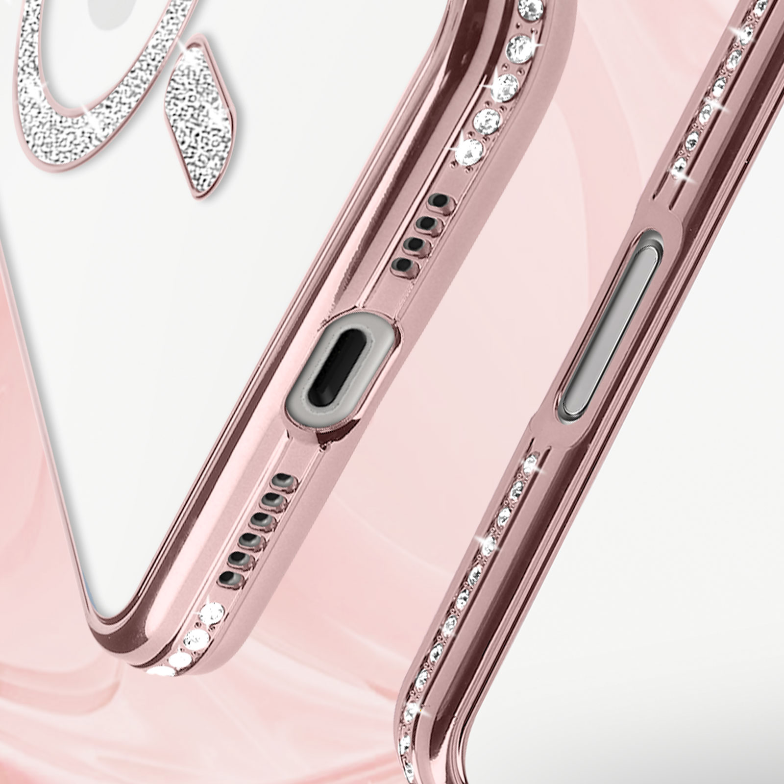 Coque IPhone 16 Plus Rose Militaire - Antichoc Renforcé Avec Anneau Magnétique Odeydo
