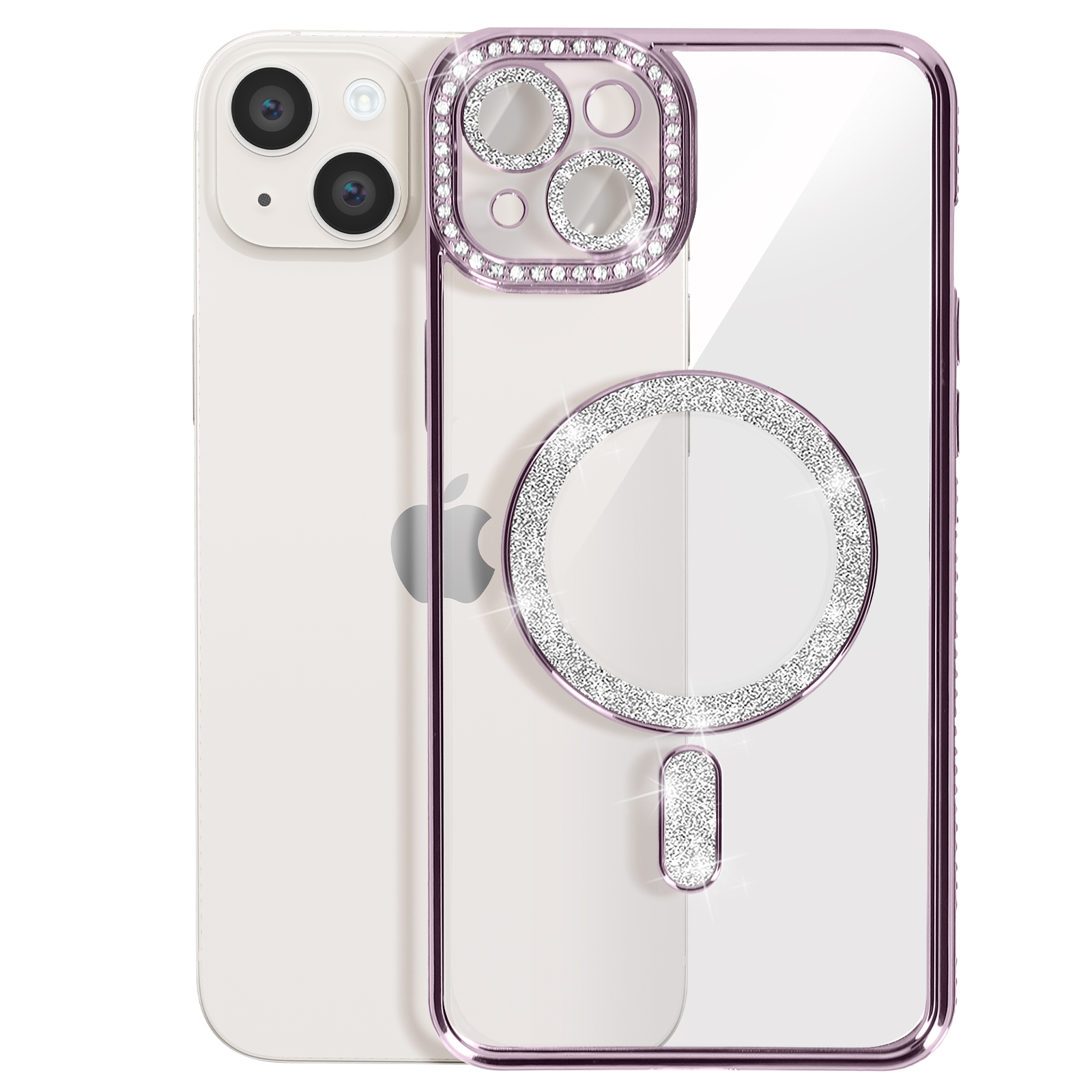 Custodia Iphone 14 Pro Max Custodia Magnetica ENCASED Per IPhone 14 Pro Max Con Pellicola Schermo - Stile Geo Marble, Compatibile MagSafe Custodia ENCASED Compatibile MagSafe