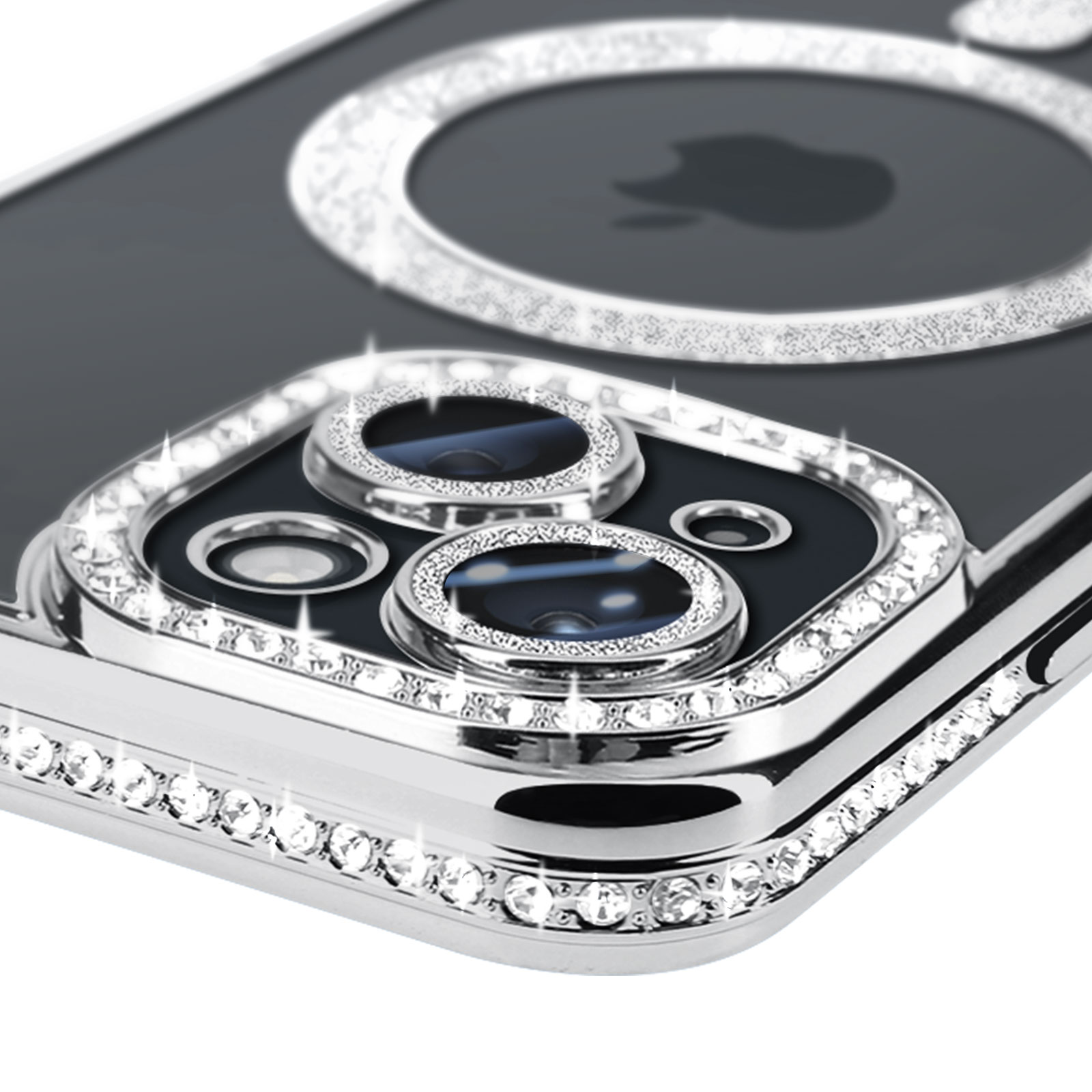 Full Diamond strass Laser Glter magnetico per custodia Magsafe per Full Diamond strass Laser Glter magnetico per custodia Magsafe per