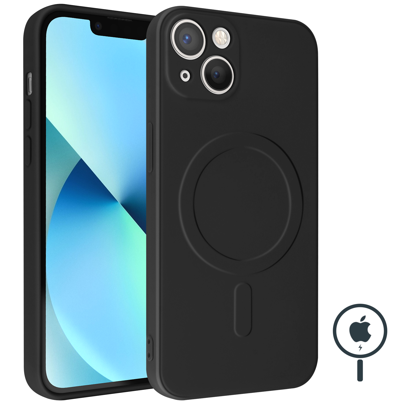 Compatibile con iPhone 13, Gueche Silky-Soft Touch Custodia