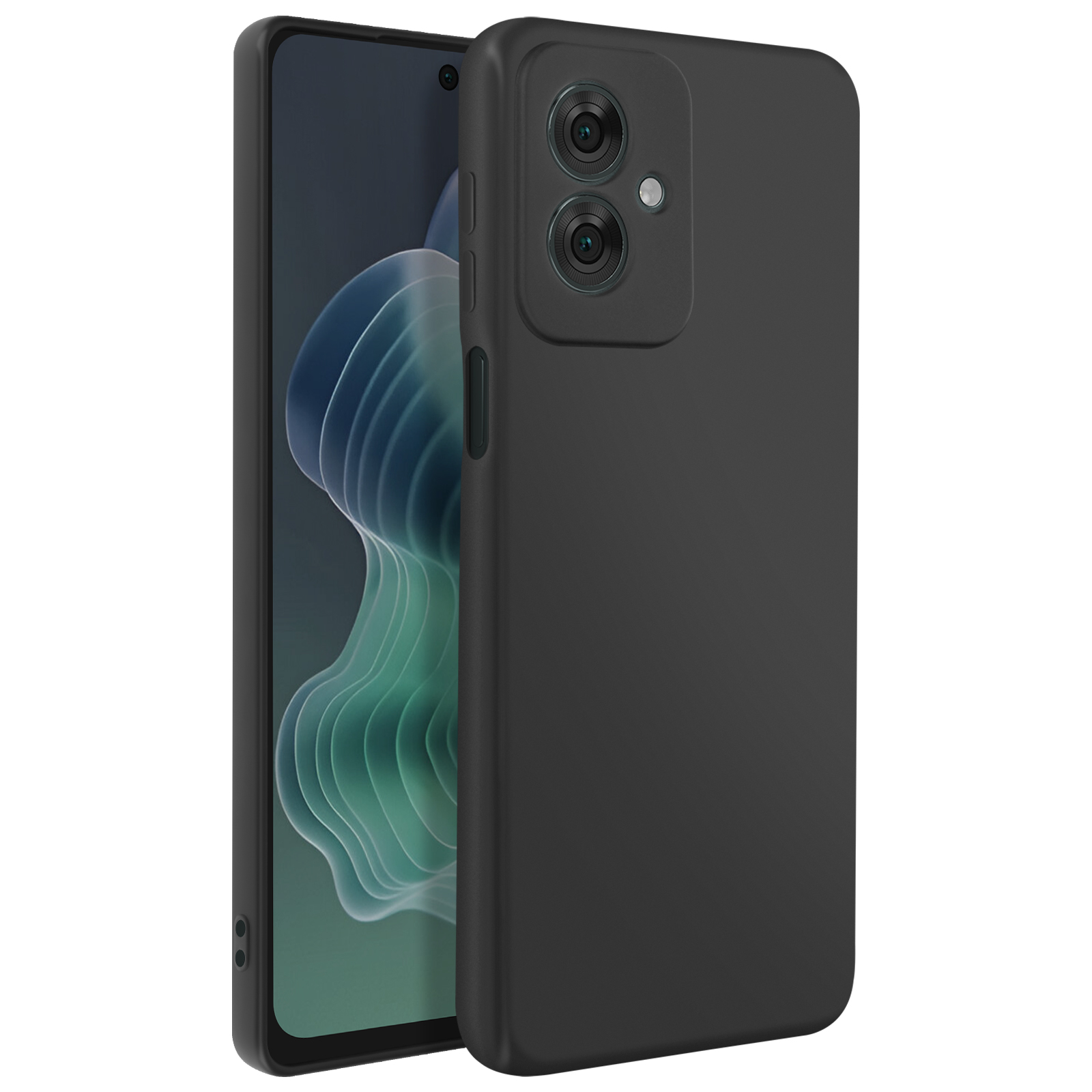 Custodia Rigida Effetto Metallizzato Argento Per Motorola Moto G5S Plus - 6
