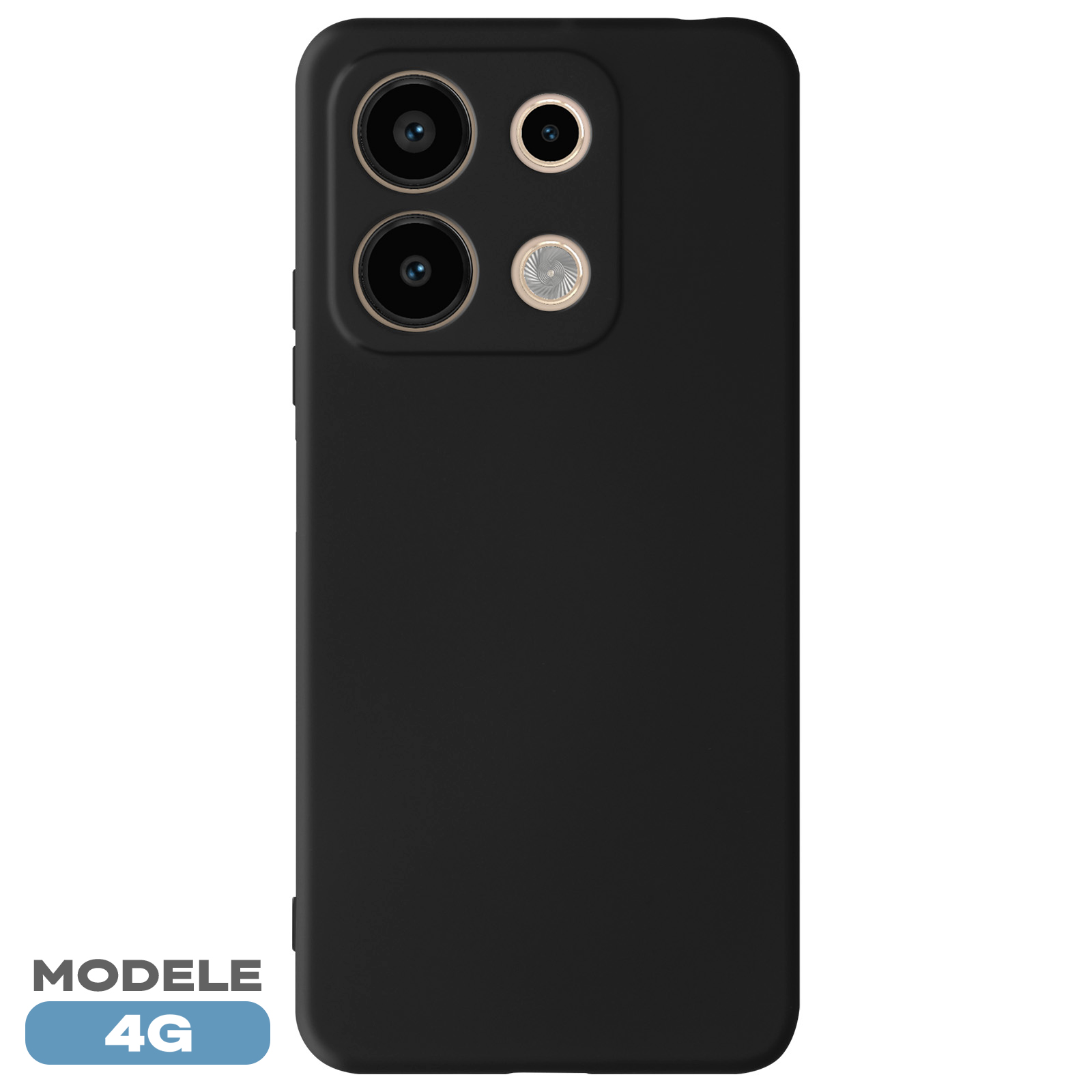 Custodia Per Redmi Note 13 4G Con Motivo Floreale | Cover Sottile In TPU Trasparente, Antiurto, Bordi Rialzati, Design Girasole, Compatibile Con 23129RAA4G