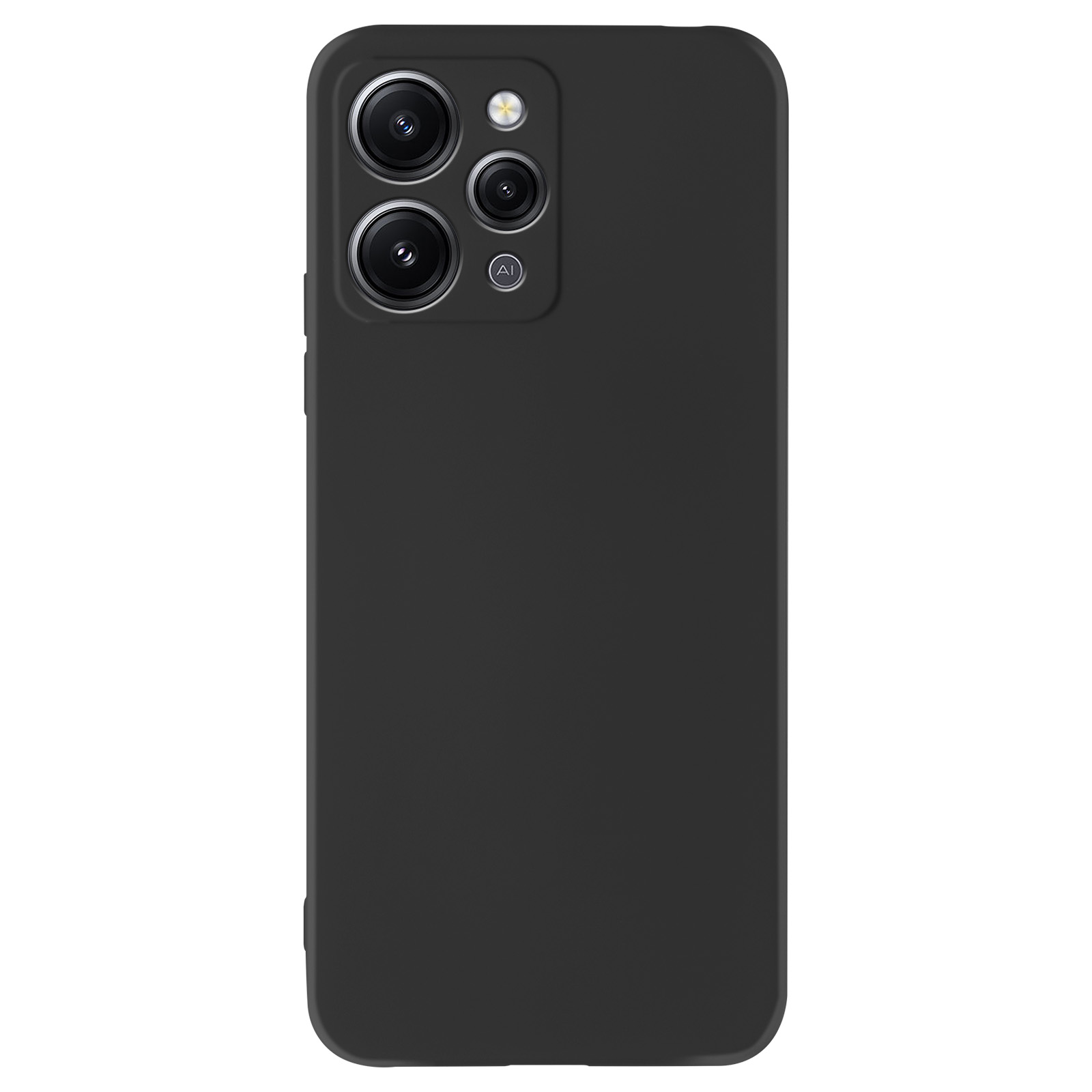 Cover In Vetro Temperato Per Xiaomi Redmi 12 - Pattern Marmo, Bordo In TPU, Antigraffio 9H - Protezione Sottile E Resistente
