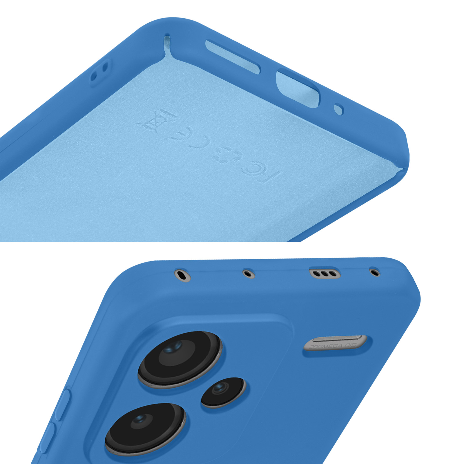 JETech Cover Opaca per Samsung Galaxy S24 Ultra 5G, Custodia Posteriore Glassata Traslucida