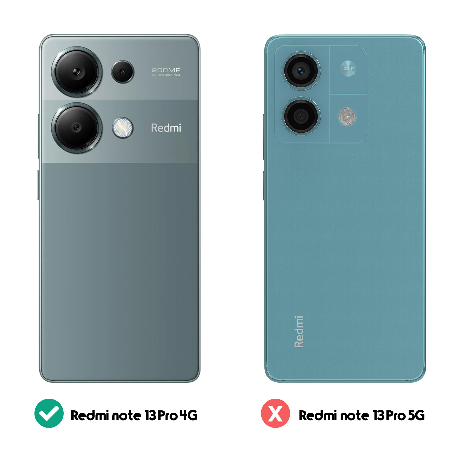 Xiaomi Redmi Note 13 Pro 4G / Poco M6 Pro 4G Case With 3 Pack Tempered Glass, Silky-Soft Touch Silicone Case, Shockproof Cover With Microfiber Lining, Night Green - View #3