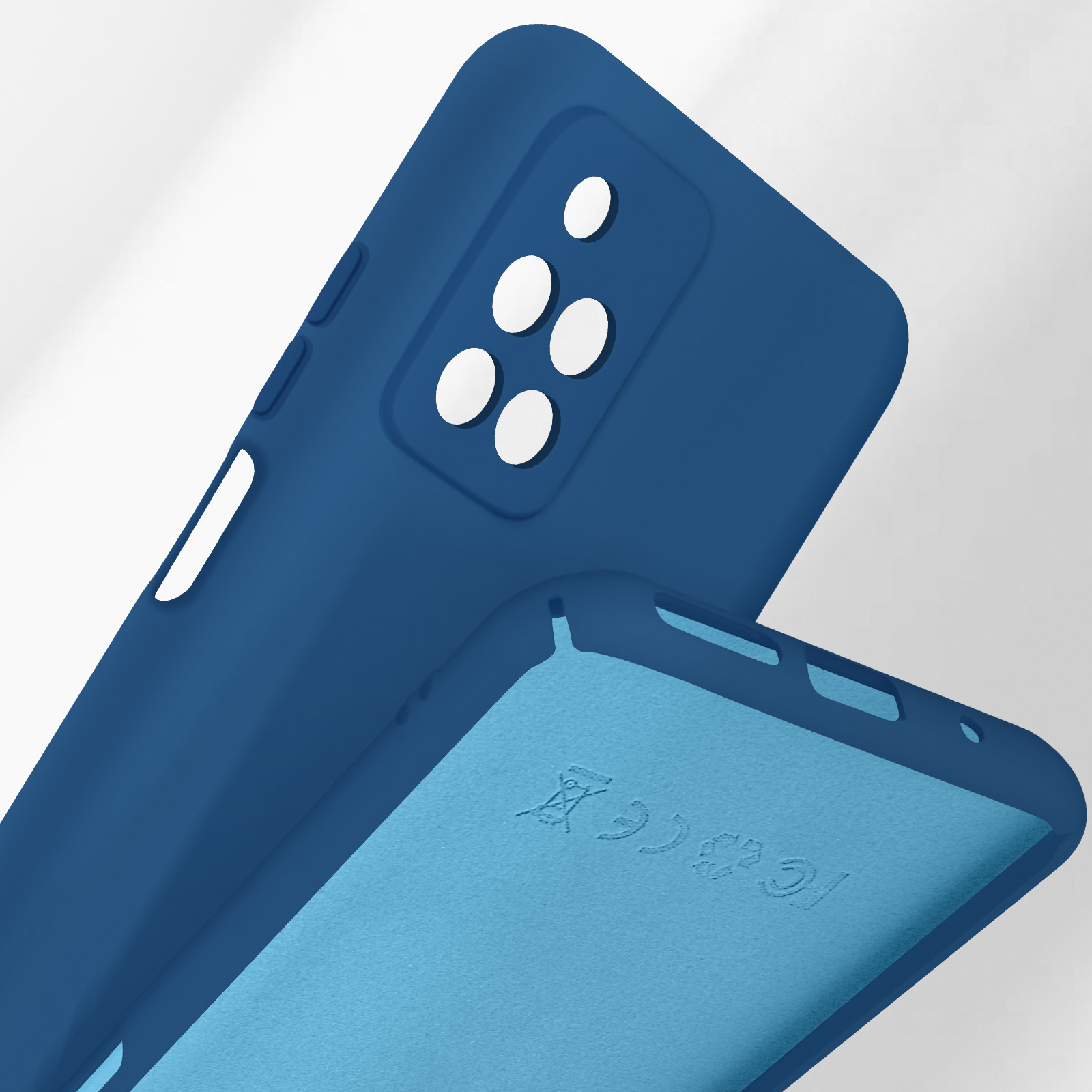 Copertura SEAHAI Glitter Marmo Per Xiaomi Redmi 10/2022 – Elegante E Resistente, Colore Lago Blu - 2