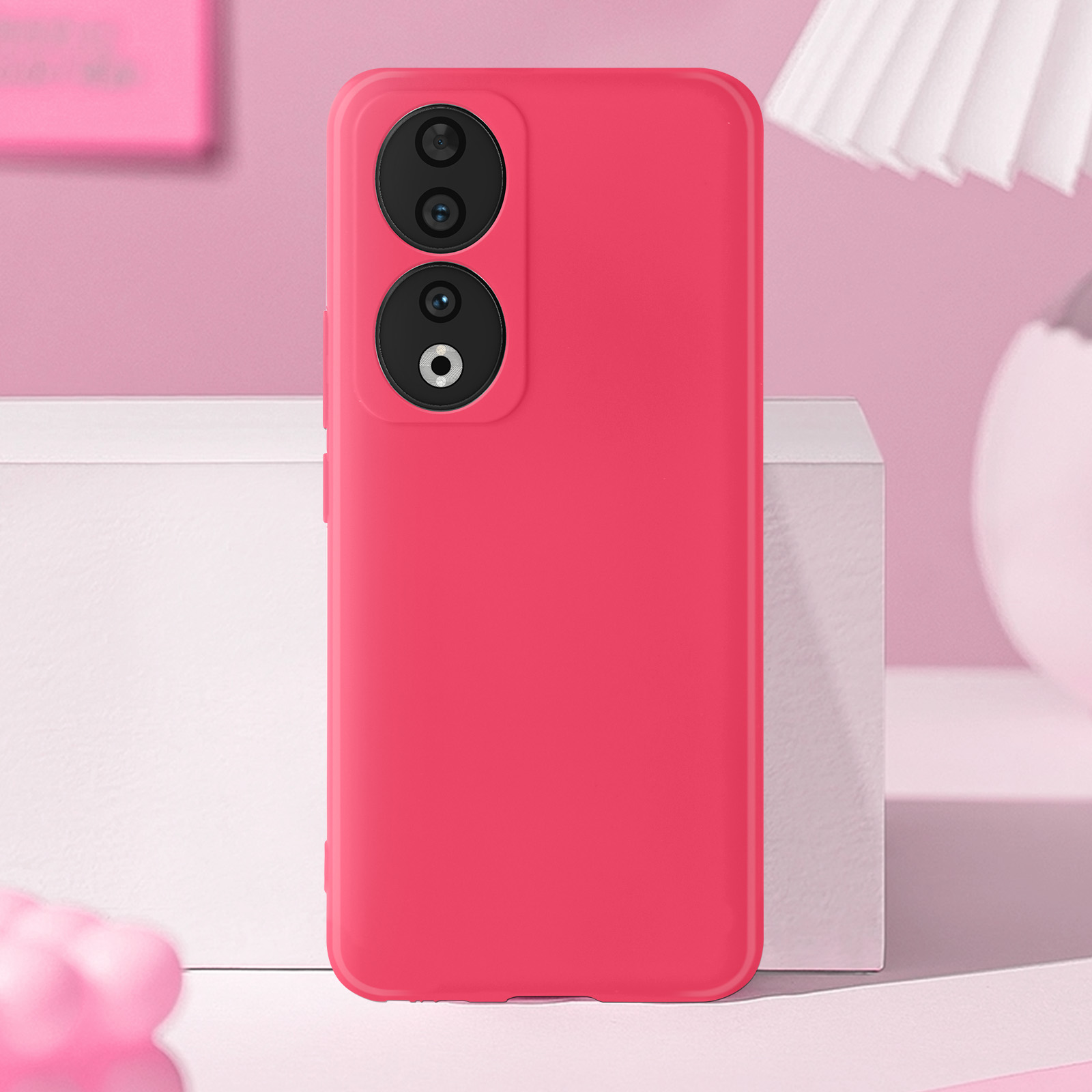 HGJTFANY Custodia + Vetro Temperato per Honor 90 (6.67), Ultra Sottile Nero Morbido TPU Silicone Bumper Case Cover con Pellicola Protettiva per Honor 90 - Ballerino D'Oro