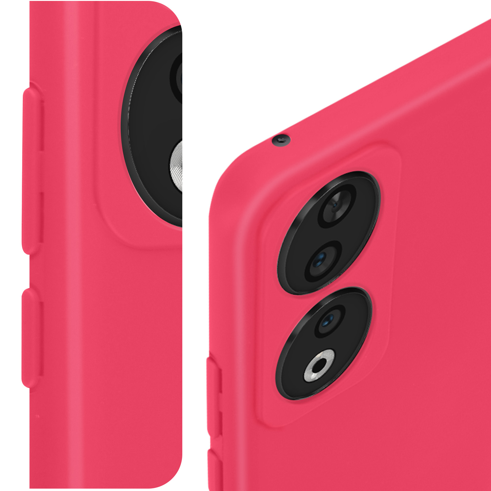 HGJTFANY Nero TPU Bumper Custodia per Honor 90 (6.67), Ultra