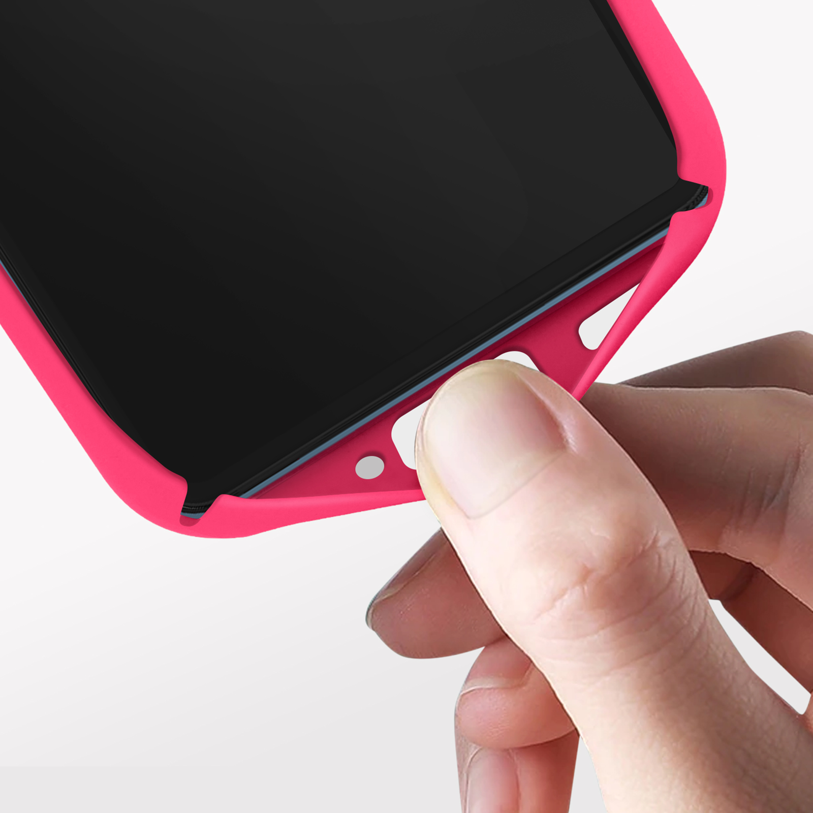 3 Custodie In Silicone Per Xiaomi 12T Pro - Cover Morbida TPU Opaca, Protezione Fotocamera (Nero+Verde+Rosa)