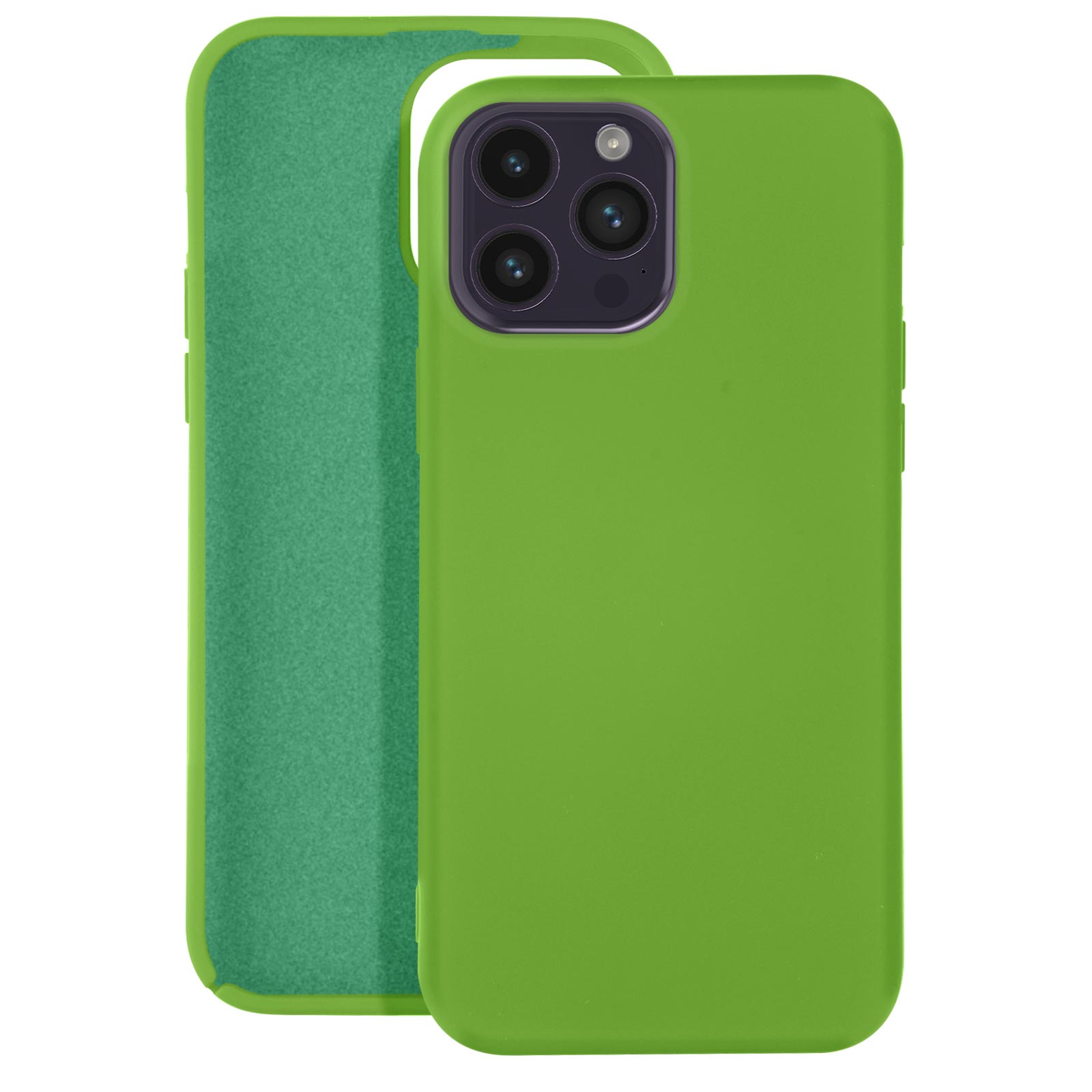 iPhone 15 Pro Max Case - Basic Heavy Duty Phone Case - Custodia per telefono aziendale in pelle dal design unico, copertura protettiva ibrida antigraffio ultra sottile in TPU Bumper - BERTA