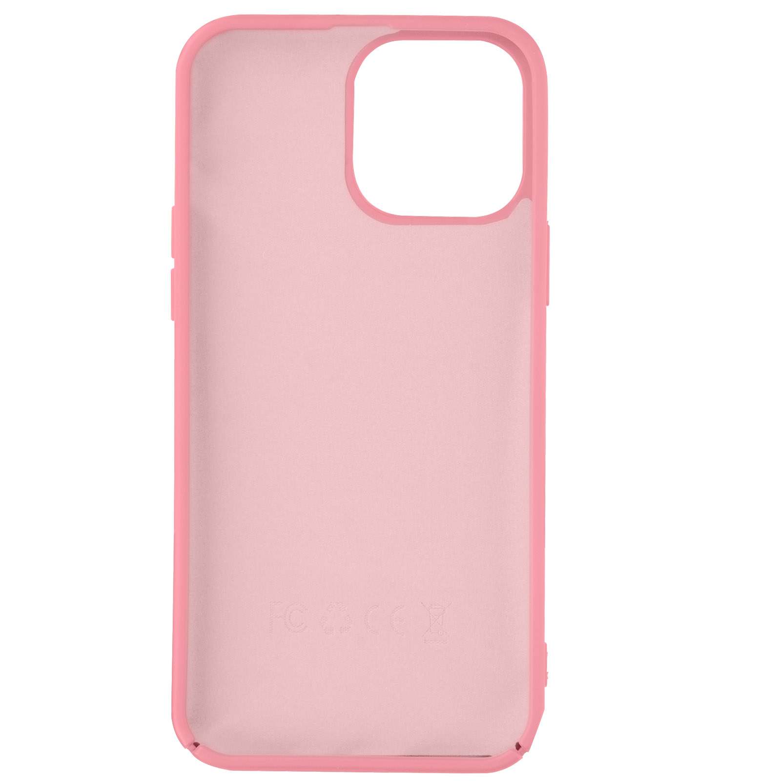 Cover Trasparente Per IPhone 13 Pro - Custodia Sottile In Silicone TPU Antiurto - Morbida E Flessibile - Mini Rosa Pesca
