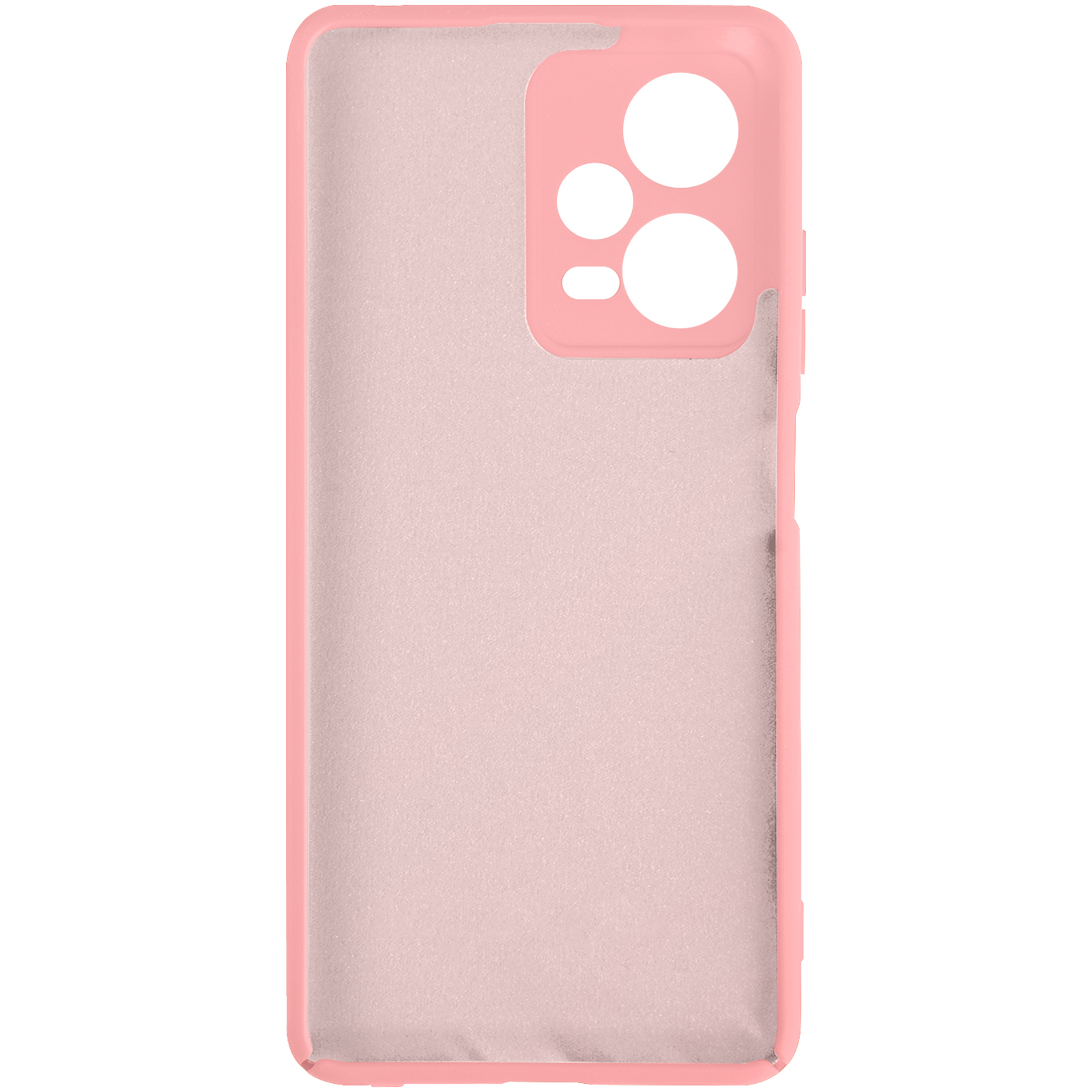 COMAKU Cover Pendenza Colorato per Xiaomi Redmi 12 4G, Custodia Traslucido Silicone TPU con Antiurto Bumper, or rose