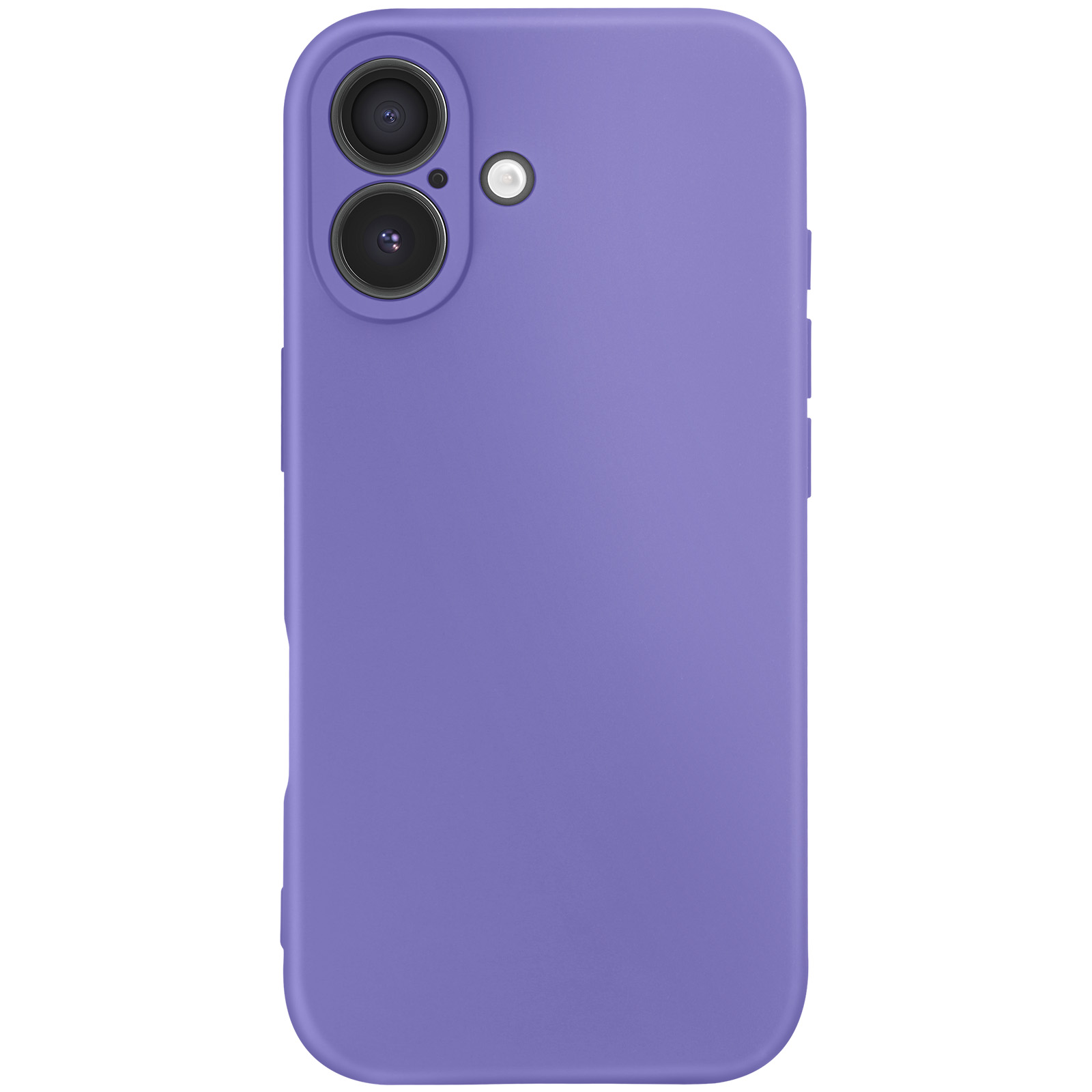 NEWTOP ORI CASE Cover Per IPhone 13 (6.1") - Silicone TPU Semi-Rigido, Interno In Microfibra, Colore Fucsia Fluo