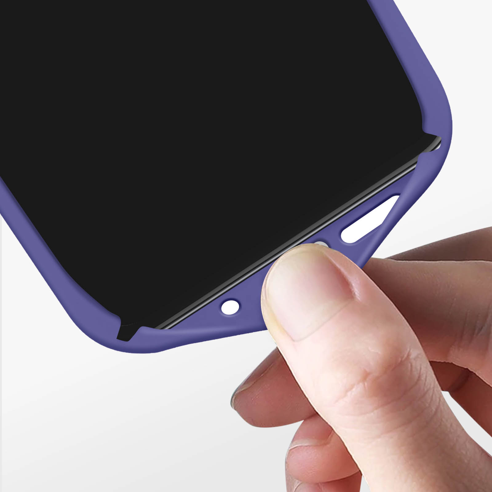 Cover Honor 90 Lite In Pelle PU Con Portafoglio E Supporto - Custodia A Libro Viola Con Protezione RFID
