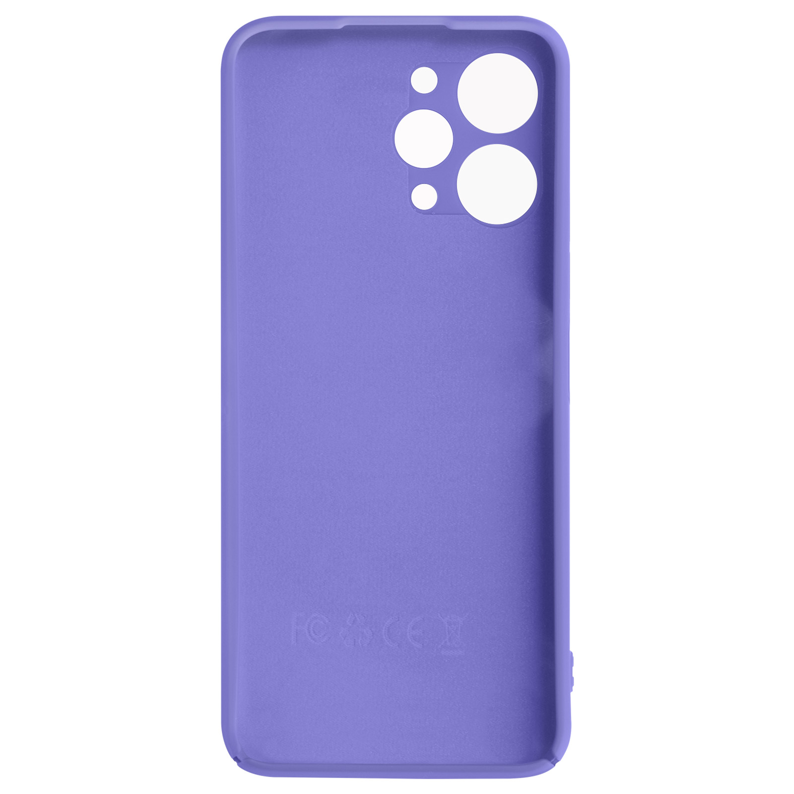 Cover Per Xiaomi Redmi Note 12 Pro Plus Con Anello Supporto 360°, Silicone TPU Morbido, Viola, Ultra Sottile