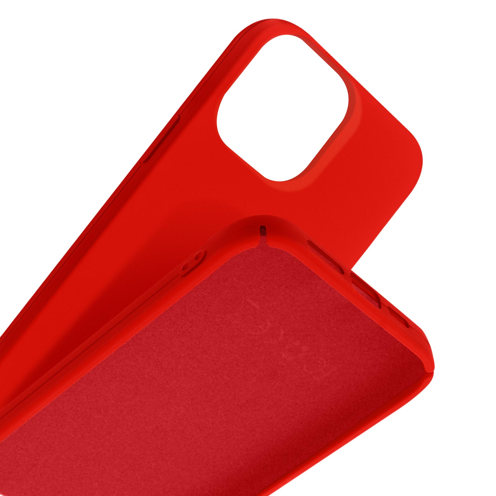 elago Cover Silicone Liquido Custodia Compatibile con iPhone 14 Pro Max Case (6.7), Silicone Premium, Protezione - Cover Antiurto a 4 Strati, Custodia Morbida Microfibra Antigraffio (Rosso