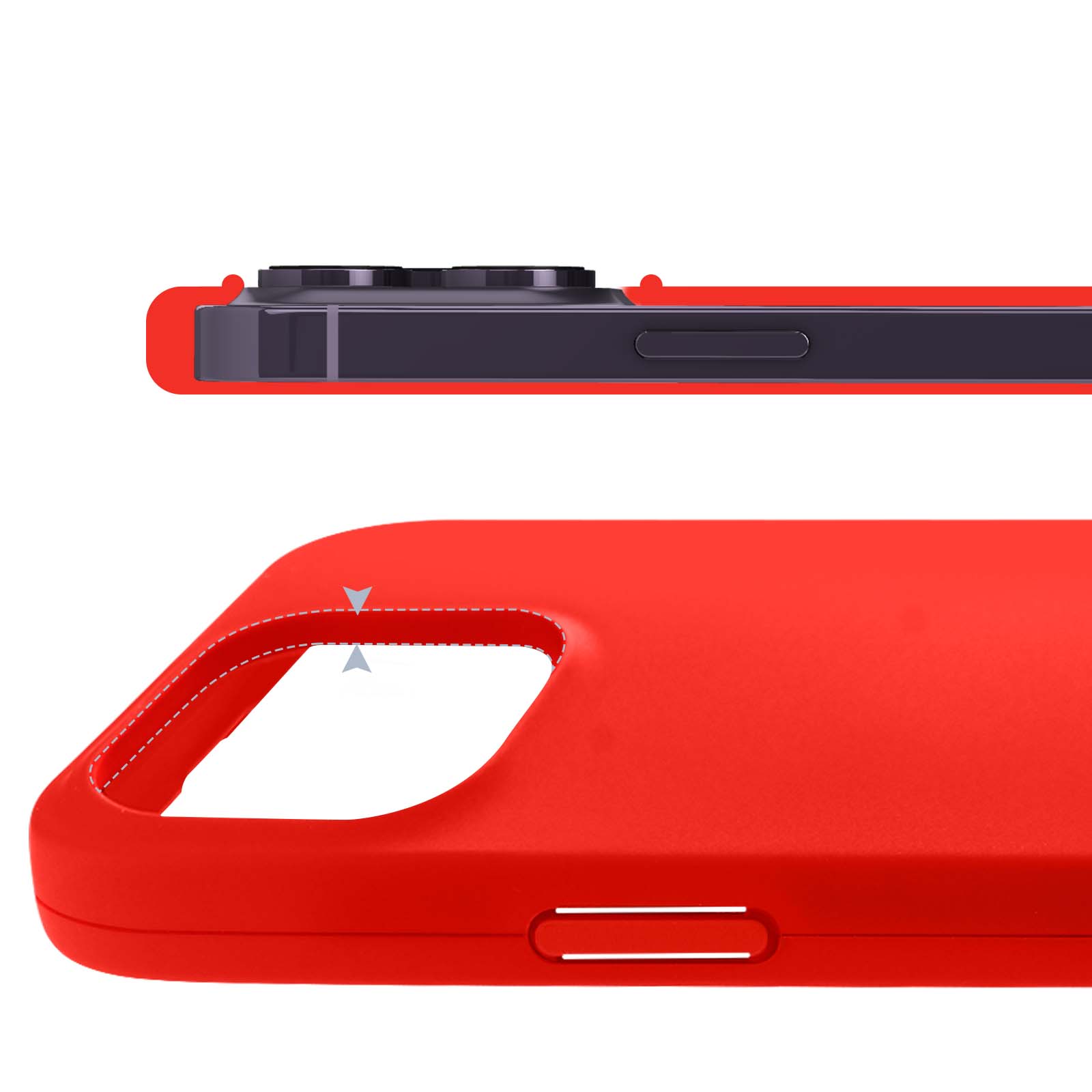 Apple Silicone Case with MagSafe (iPhone 14 Pro Max