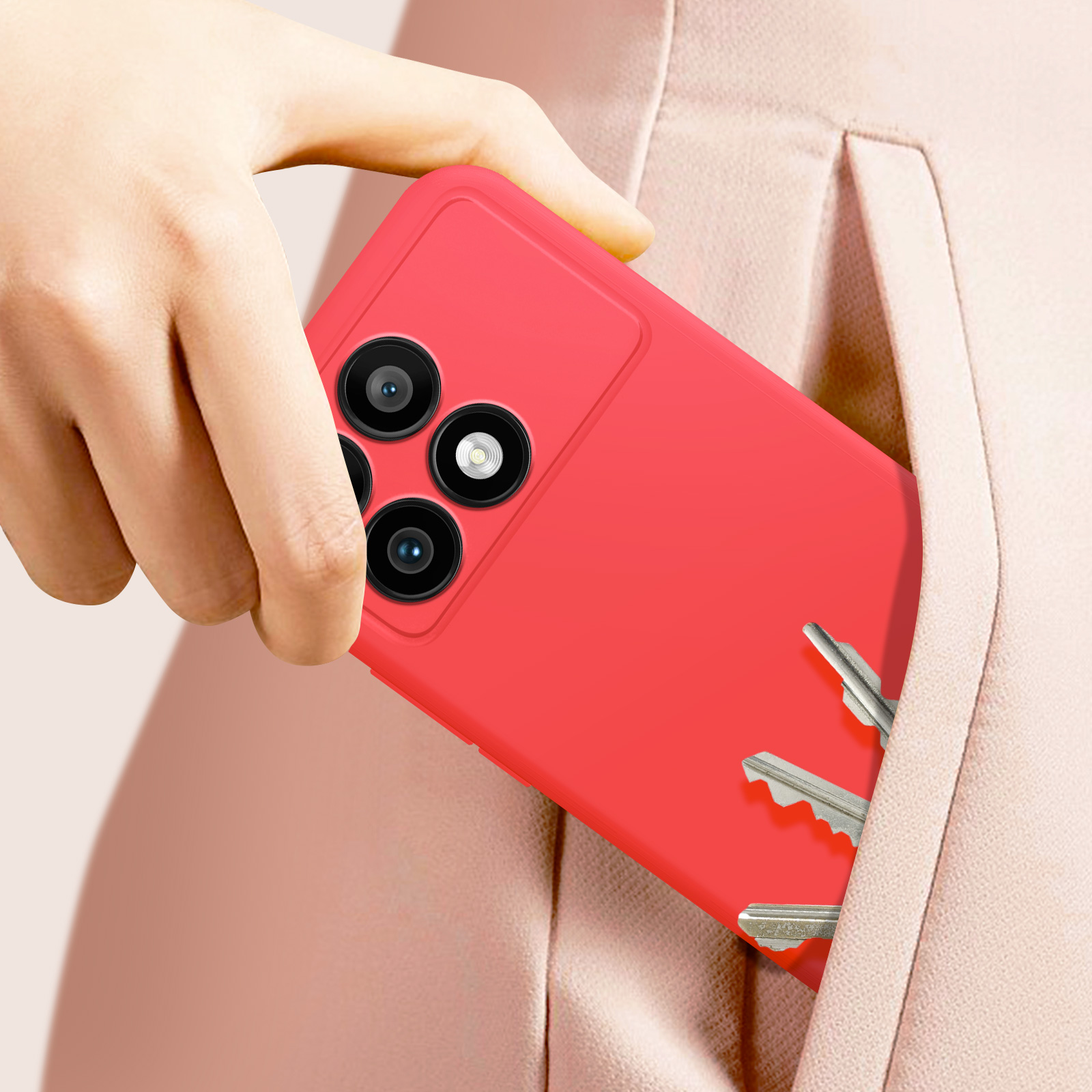 Custodia Magnetica Per Tecno Pova 6 Pro 5G Custodia Antiurto - Foto 5