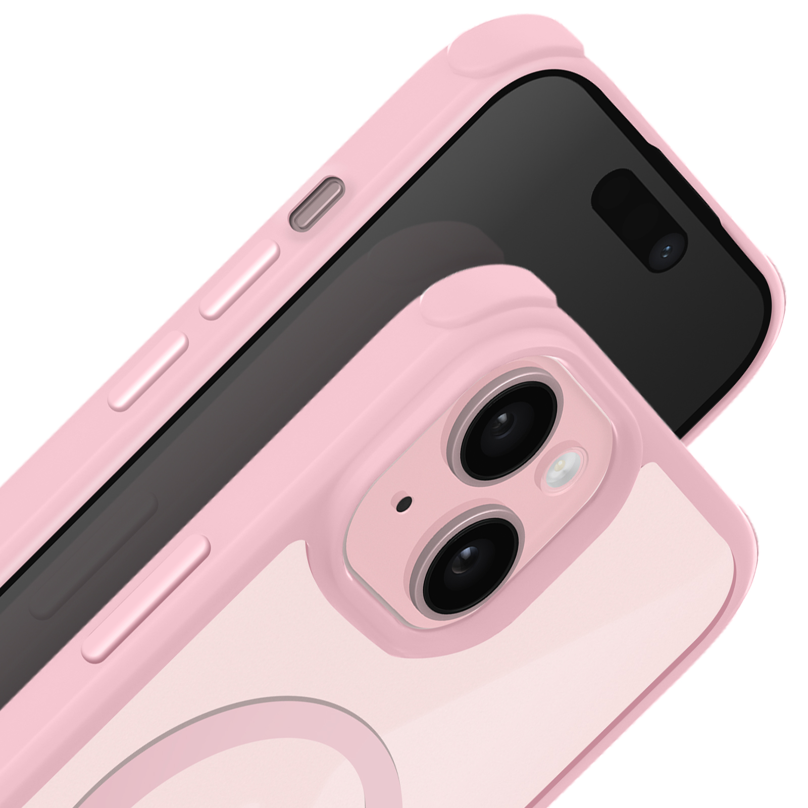 GaoBao Coque pour iPhone X/XS Compatible AVCE mag-Safe, Hybrid Magnétique Case Étui Translucide