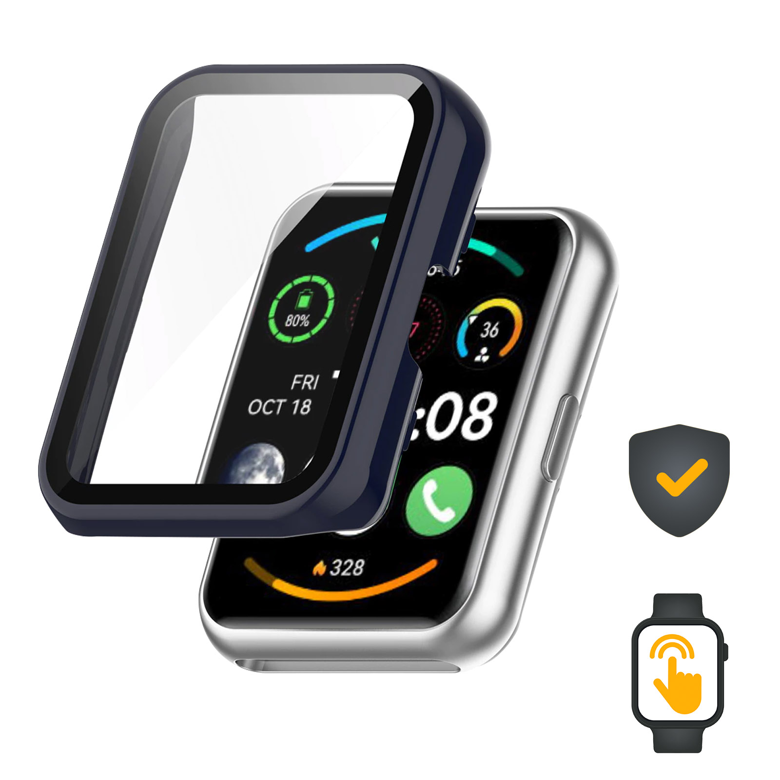 INF Pellicola Protettiva in Vetro Temperato per Huawei Watch Fit 4