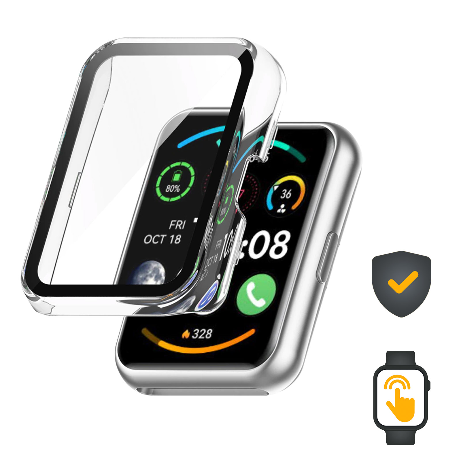 Cofi1453 5D Protezione Vetro Compatibile con Honor 20 pro Curvo