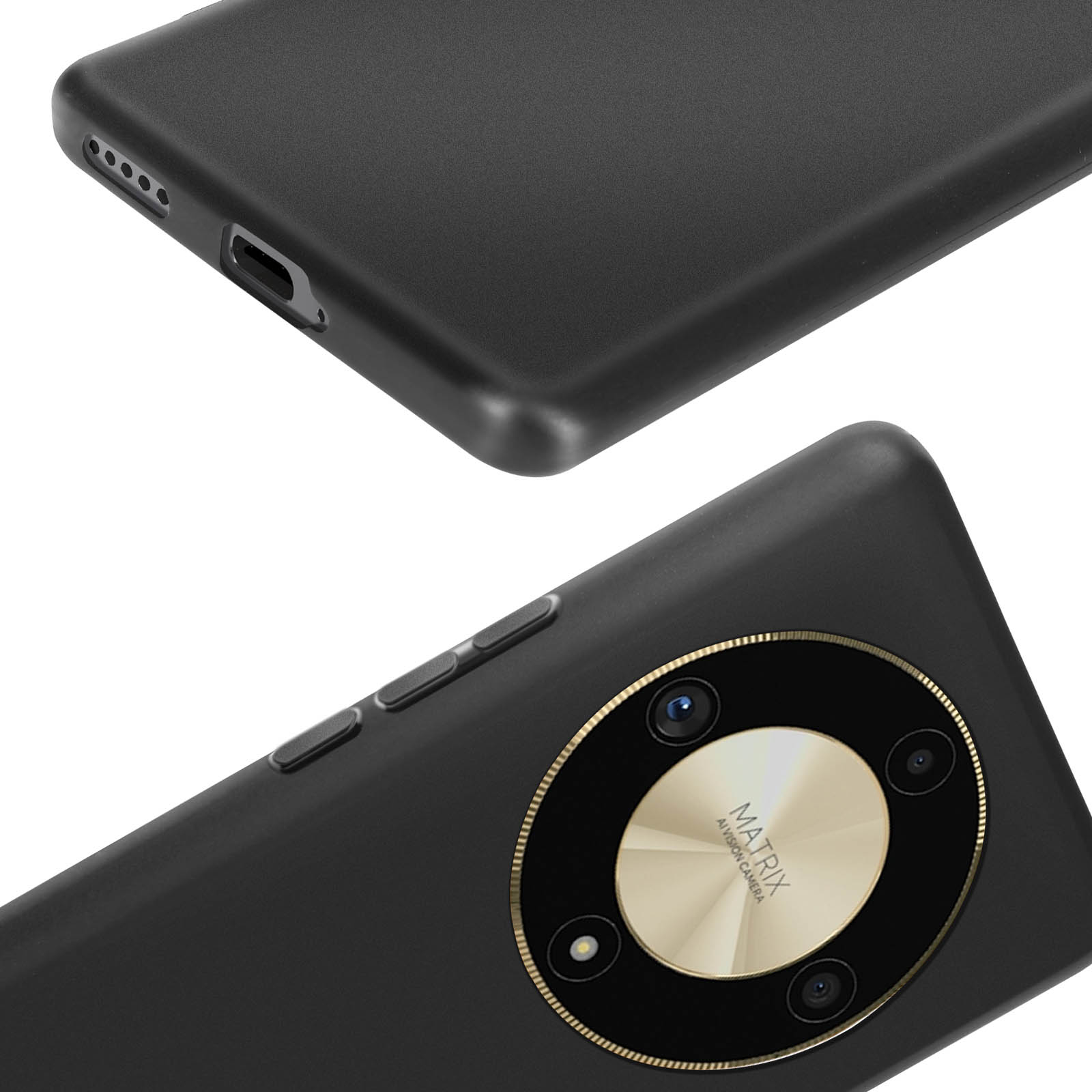 XTCASE Cover per Honor agic 6 Pro, Custodia Protezione Copri Fotocaera Ultra Sottile Hard PC e